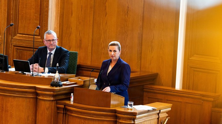 Mette Frederiksen i åbningstale: “Grønland og Danmark stod fast, da vi skulle”