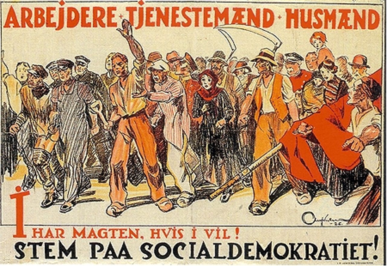 Århundredets plakater - kun røde - - Alt om politik: altinget.dk