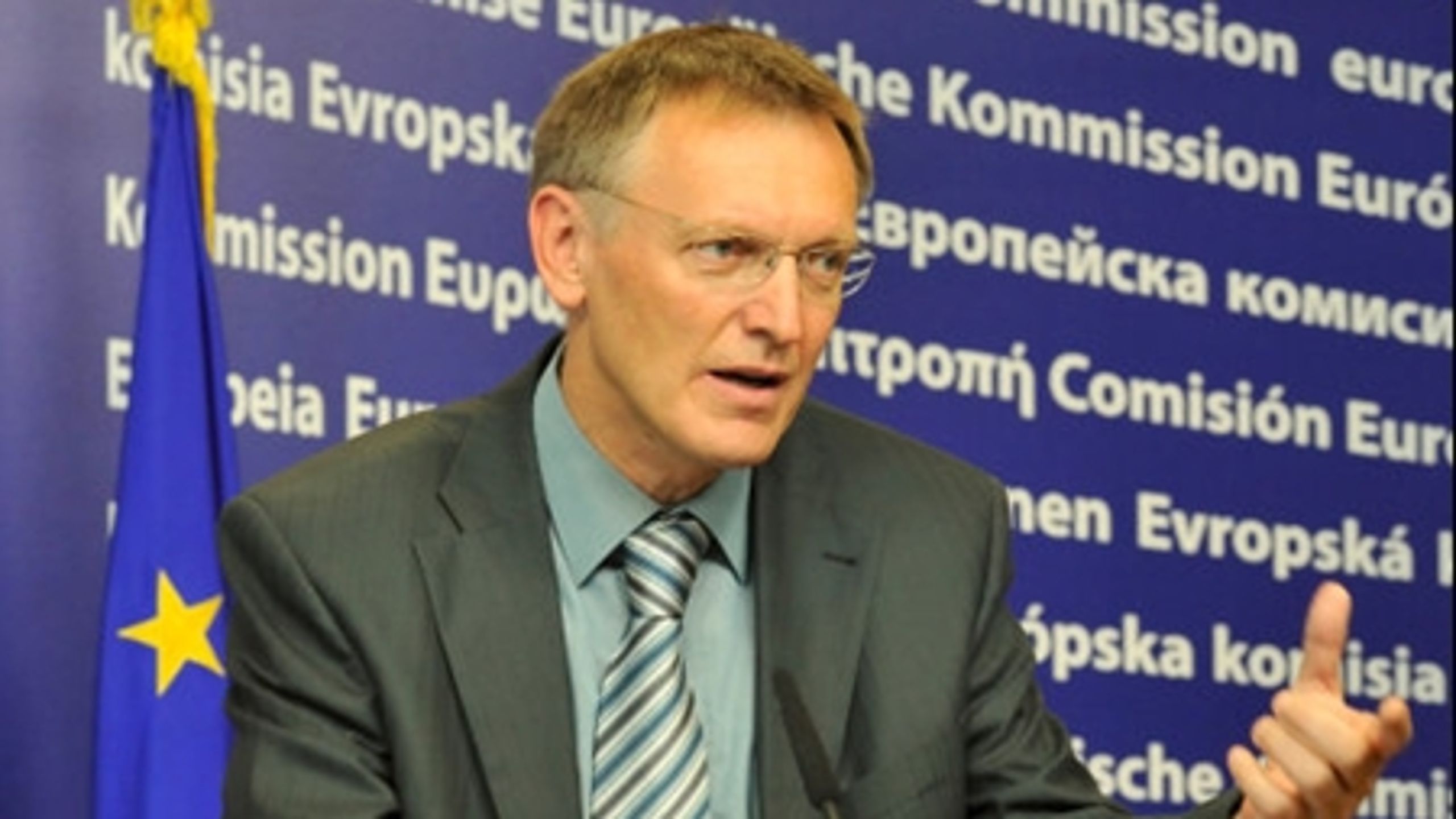 Janez Potočnik var i g&#229;r igennem Europa-Parlamentets h&#248;ring, inden han kan tiltr&#230;de som milj&#248;kommiss&#230;r.