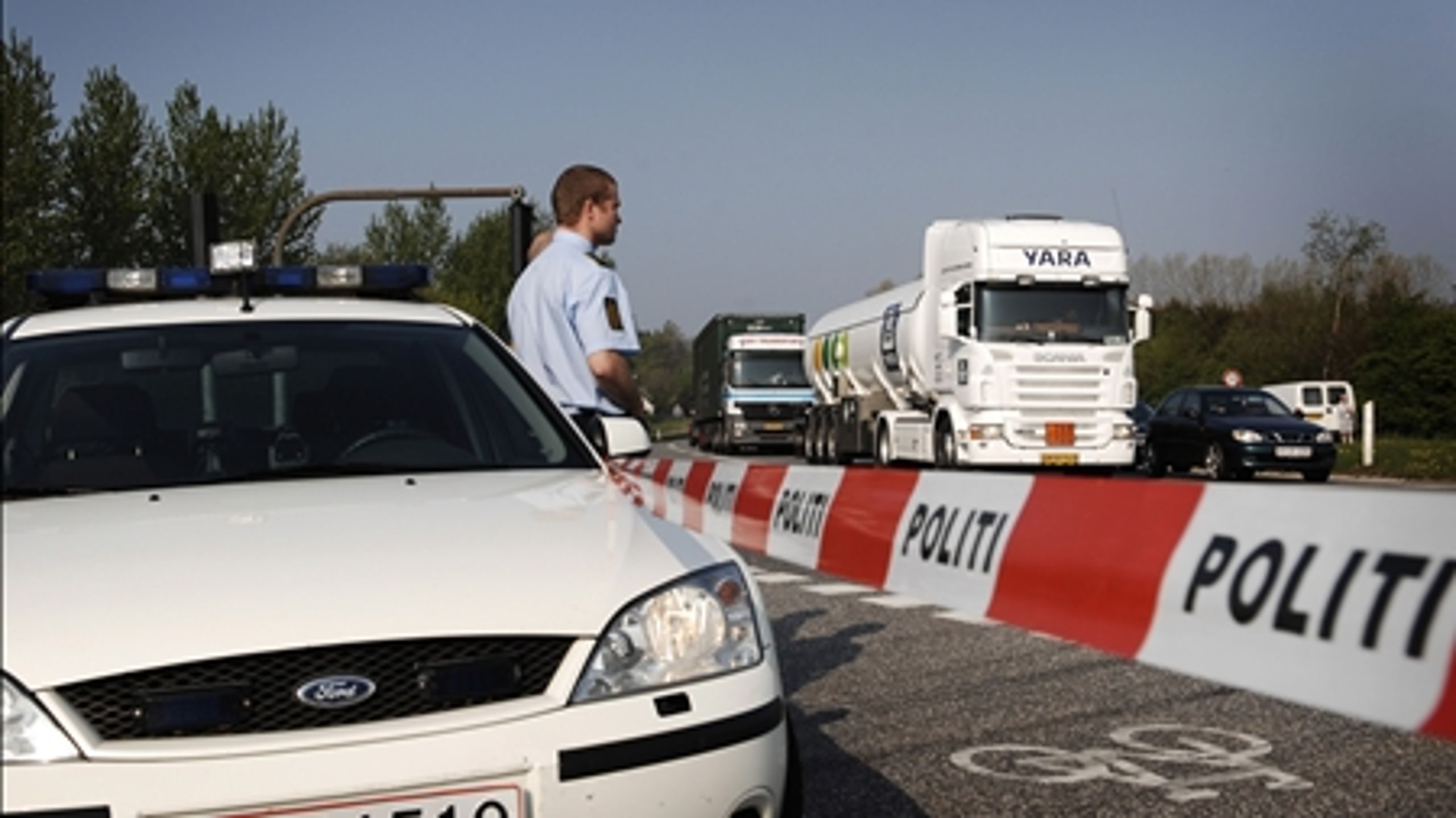 Forbud mod lastbiler i bymidten er ikke vejen til mere sikker trafik, mener Dansk Folkeparti.