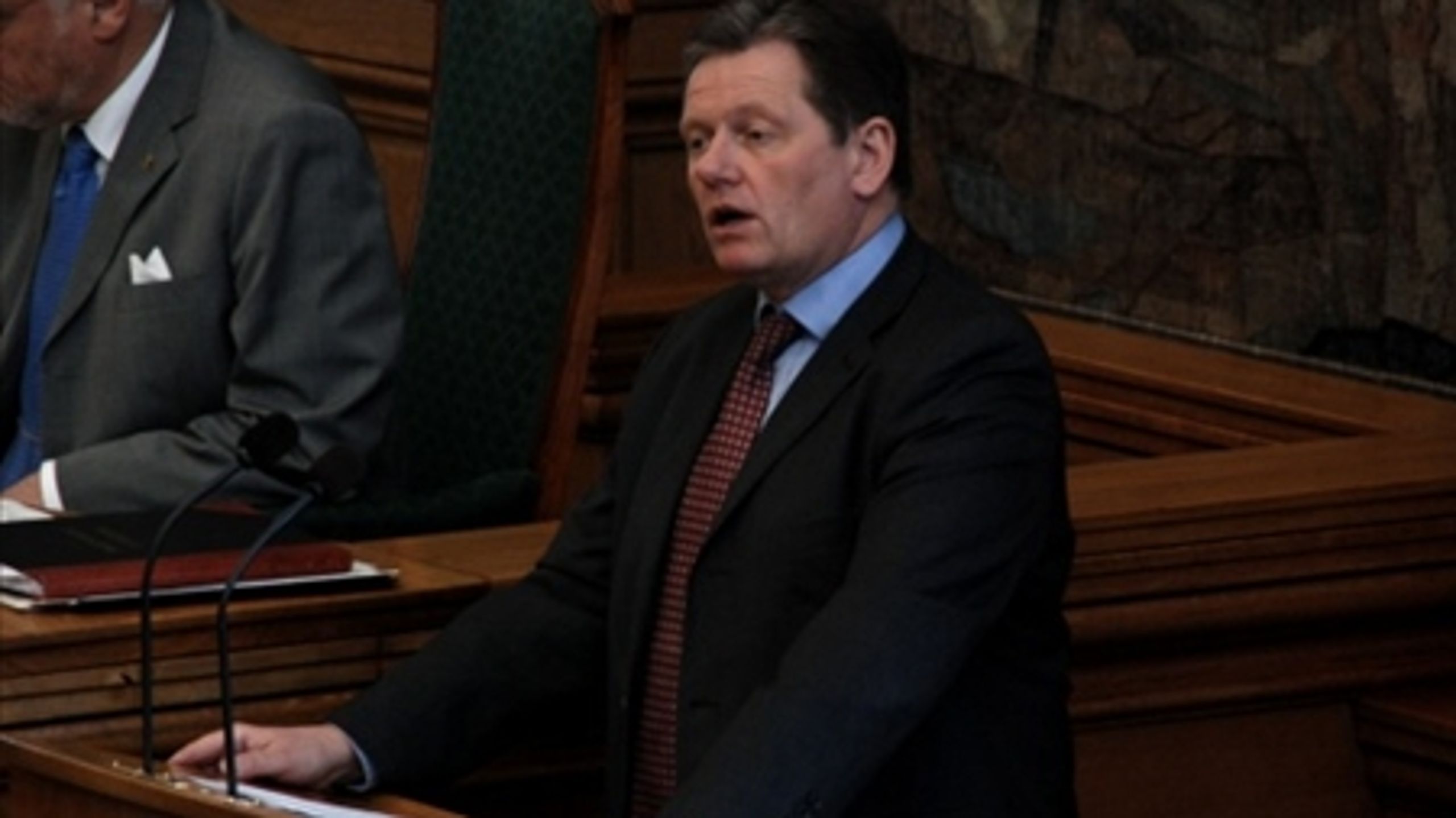 Justitsminister Lars Barfoed (K).