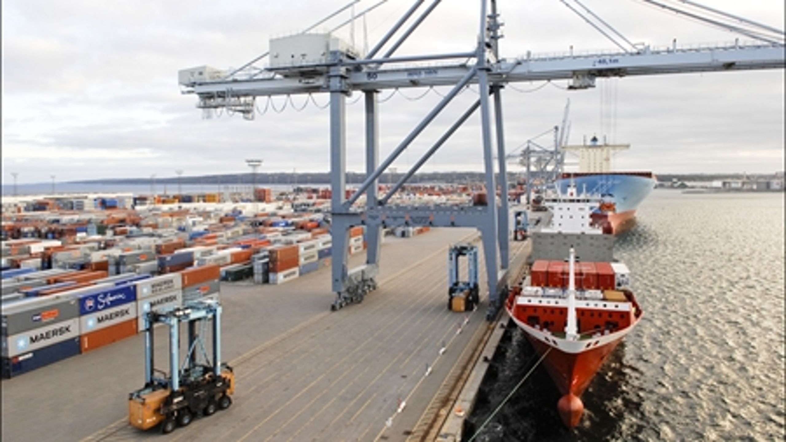 En havnepakke er en del af den nye trafikaftale. 
