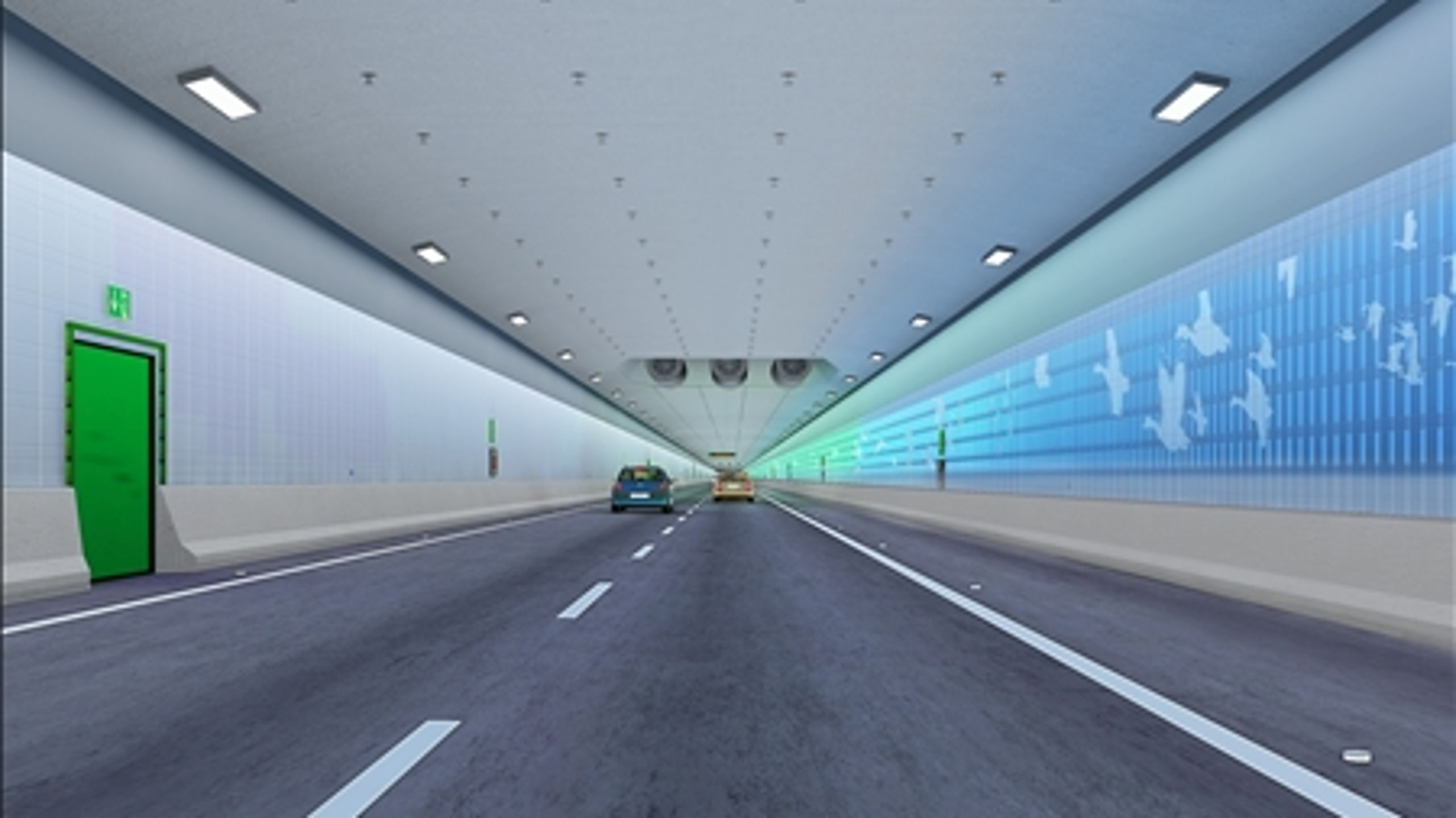Politikerne peger nu på, at der skal bygges en tunnel under Femern Bælt. 