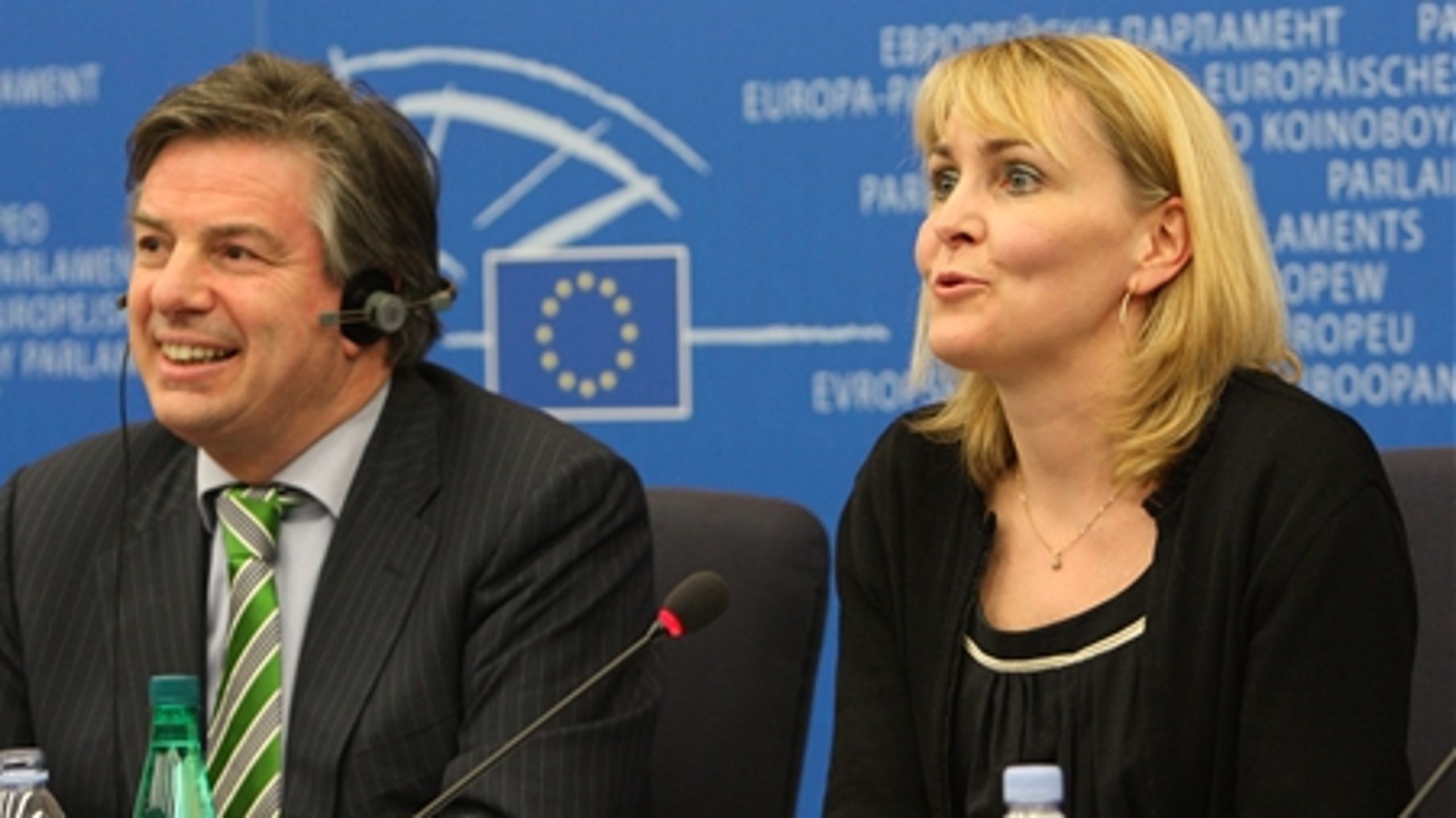 MEP Christel Schaldemose og hollandske MEP Toine Manders sidder begge i udvalget for det indre marked i EU