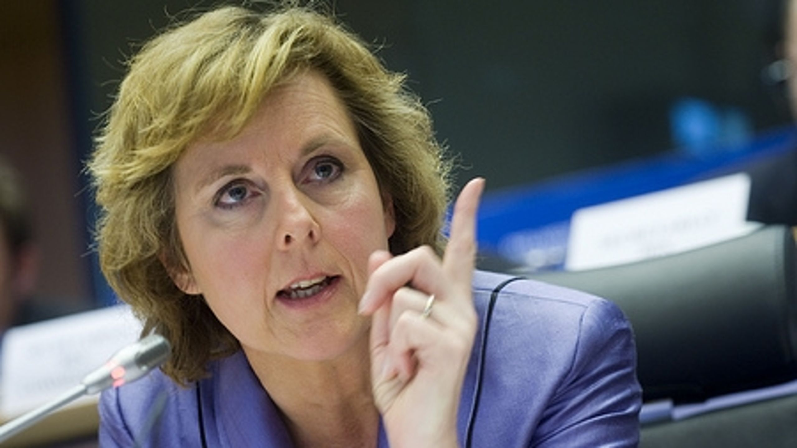 Det er nødvendigt med strukturelle ændringer af EU's CO2-kvotesystem, mener Connie Hedegaard.