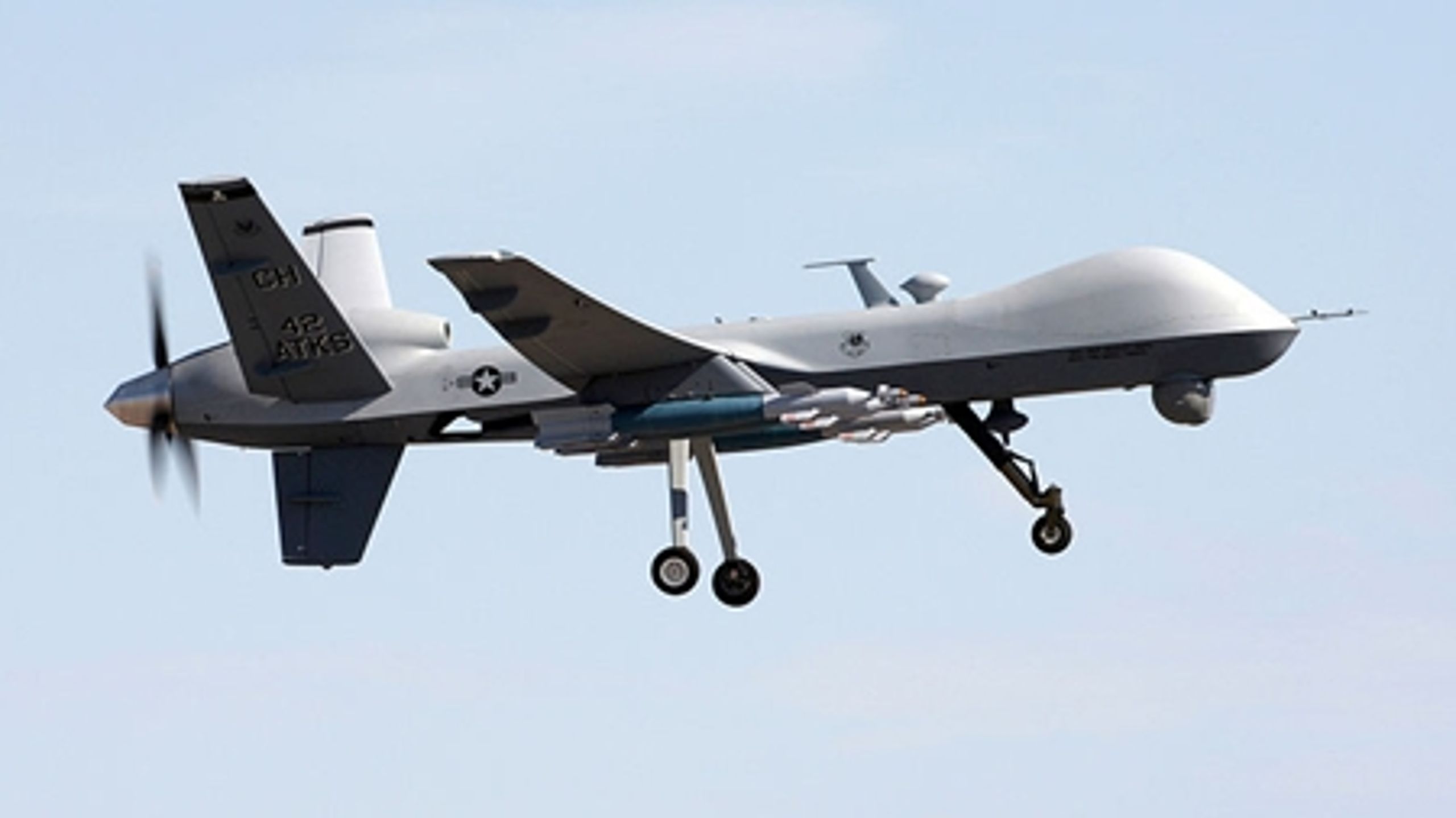 Et memo fra det amerikanske Justitsministerium viser, at USA's regering lovligt kan dræbe egne statsborgere, hvis de er en trussel mod sikkerheden. Dronen kaldet REAPER (bil.) er kun én af det amerikanske militærs forskellige typer droner.