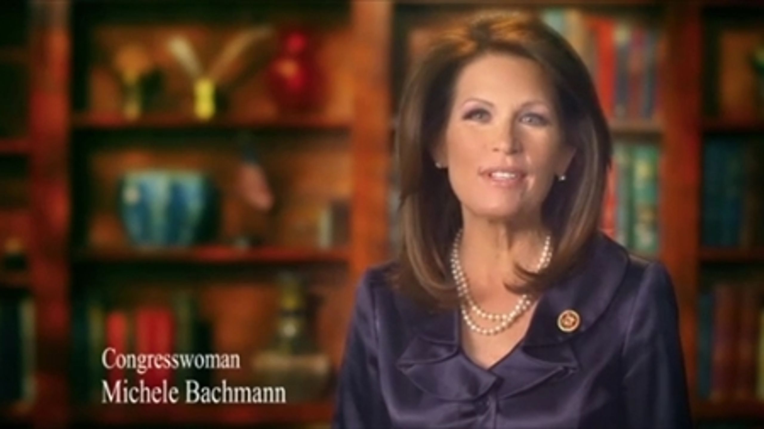 I en Youtube-video fortæller Michele Bachmann, at hun ikke genopstiller til kongressen i 2014.