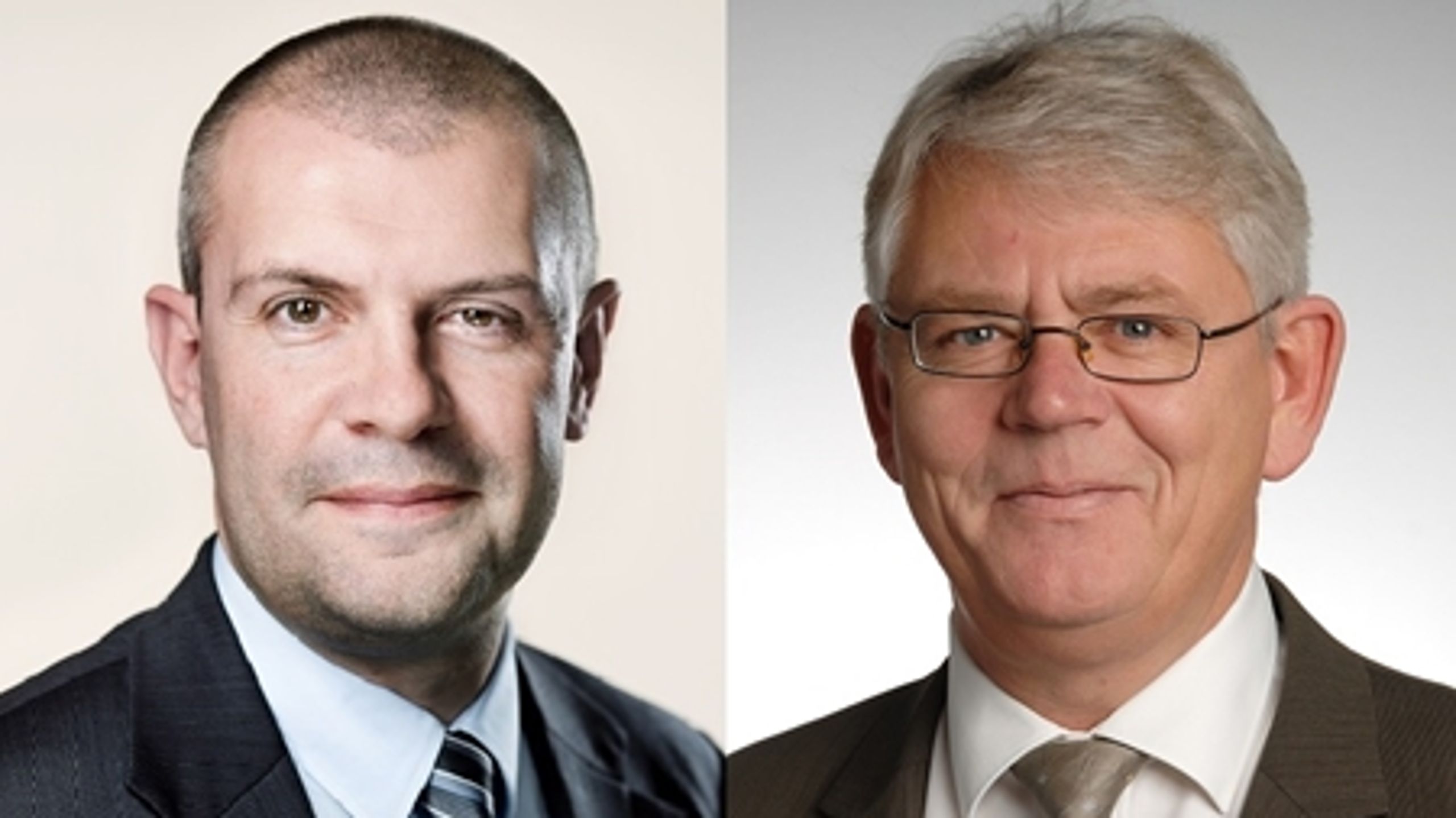 Finansminister Bjarne Corydon (S) og KL-formand Erik Nielsen (S) forhandler for øjeblikket om kommunernes økonomi i 2014.