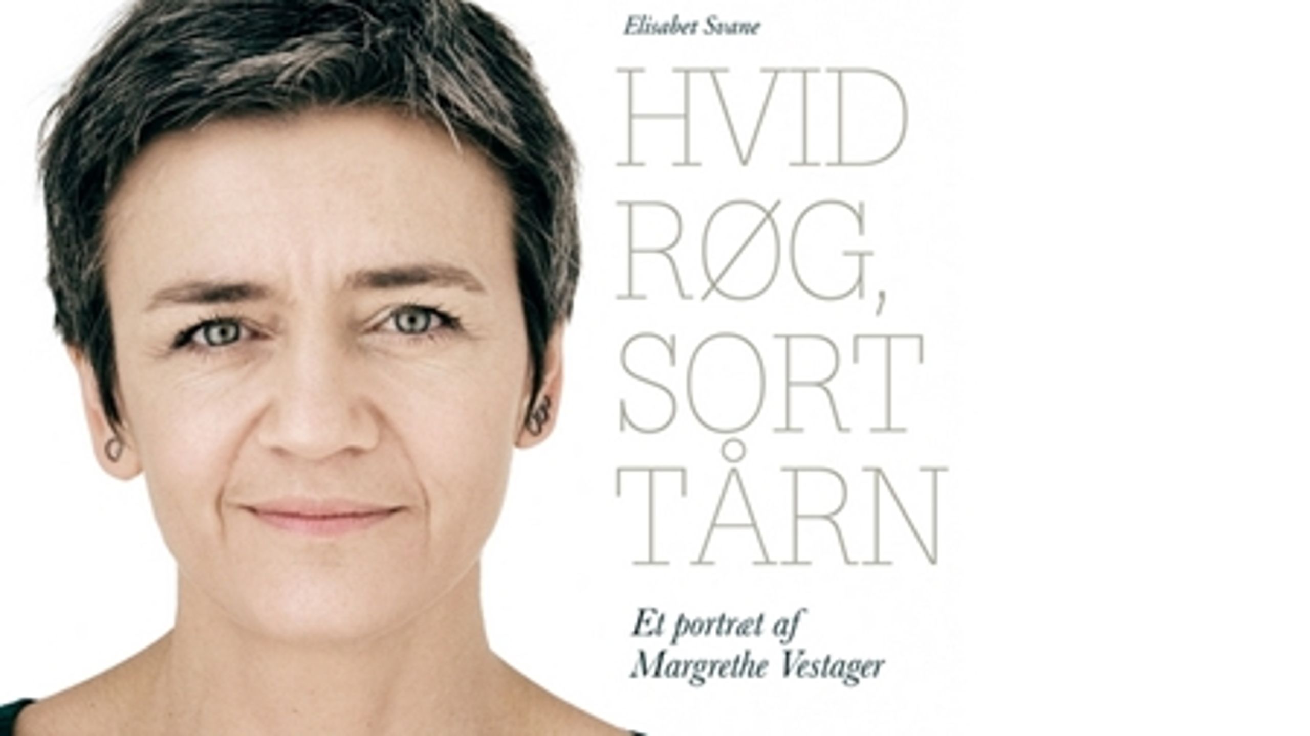 Økonomiminister Margrethe Vestager (R) er en landets allerstærkeste politikere. Men næste gang hun vil have produceret en ukritisk portrætbog, bør hun overveje at skrive den selv.