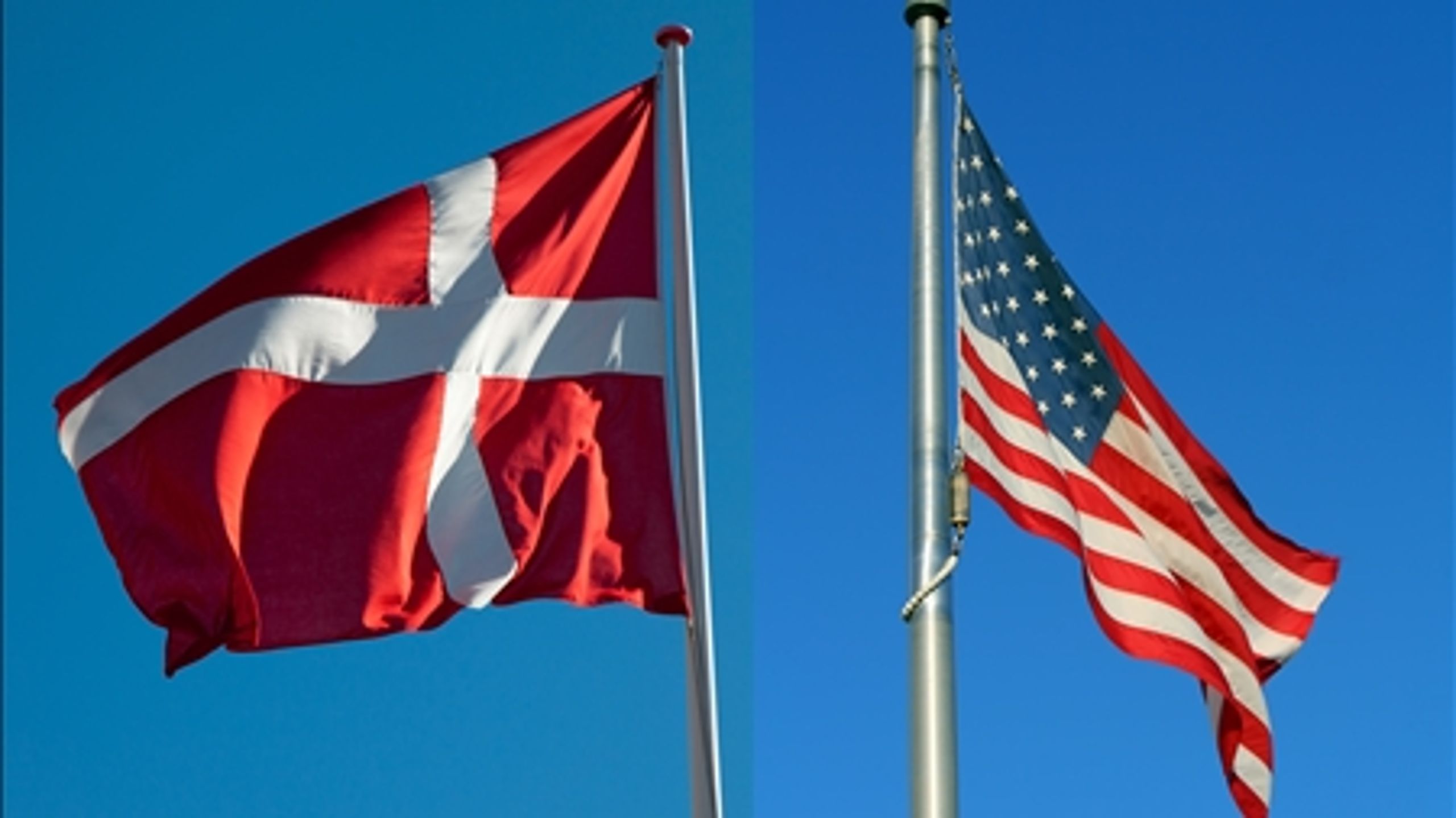 ENSIDIGT PARLØB. Selvom Danmark støttede USA med tropper i både Irak og Afghanistan, var den amerikanske støtte decideret lunken, da Danmark røg ud i århundredes stormvejr under Muhammed-krisen.