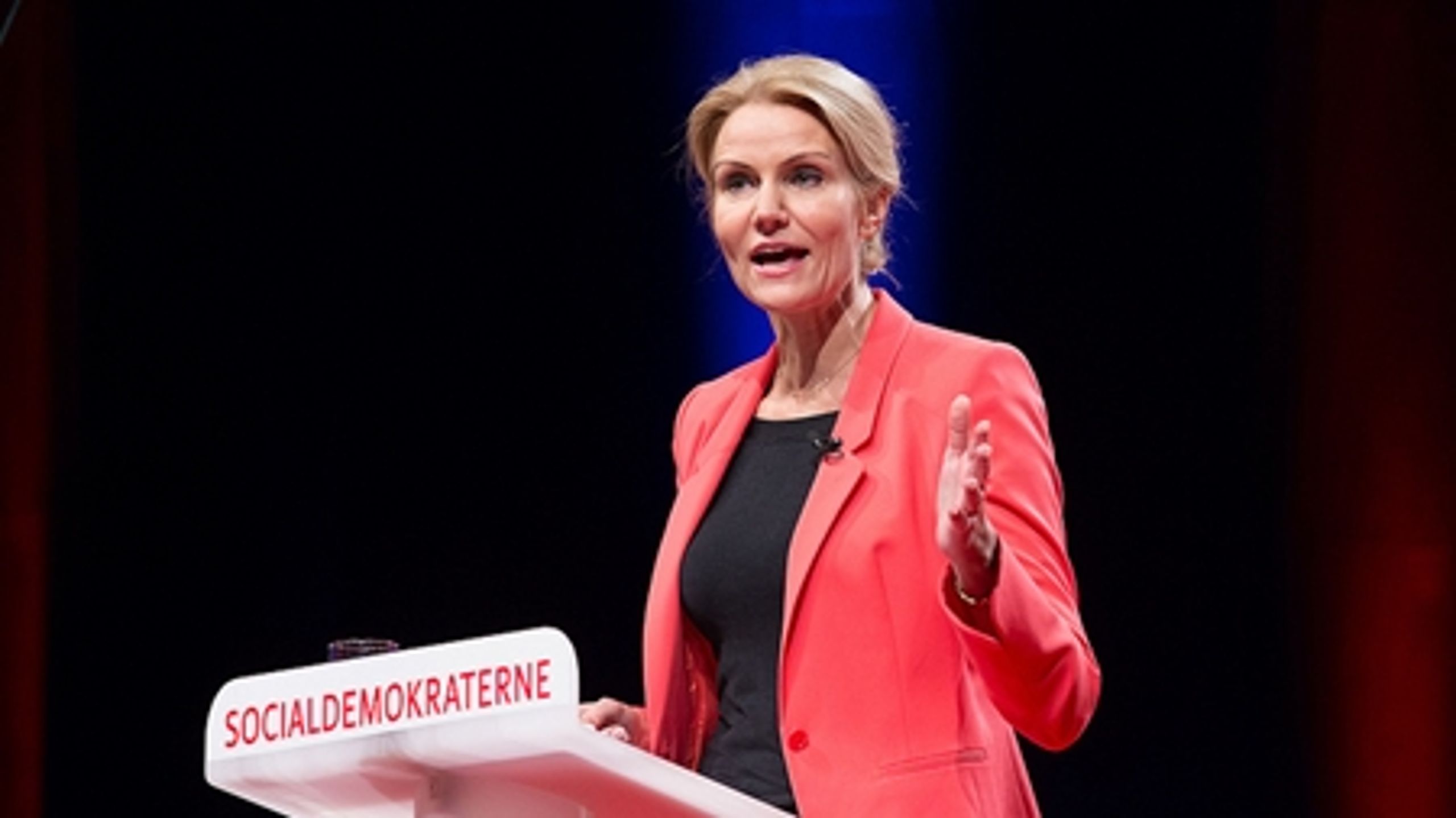 S-formand og statsminister Helle Thorning-Schmidt talte i weekenden til omkring 1.000 tilhørere i Aalborg Kongres og Kultur Center til Socialdemokraternes partikongres.