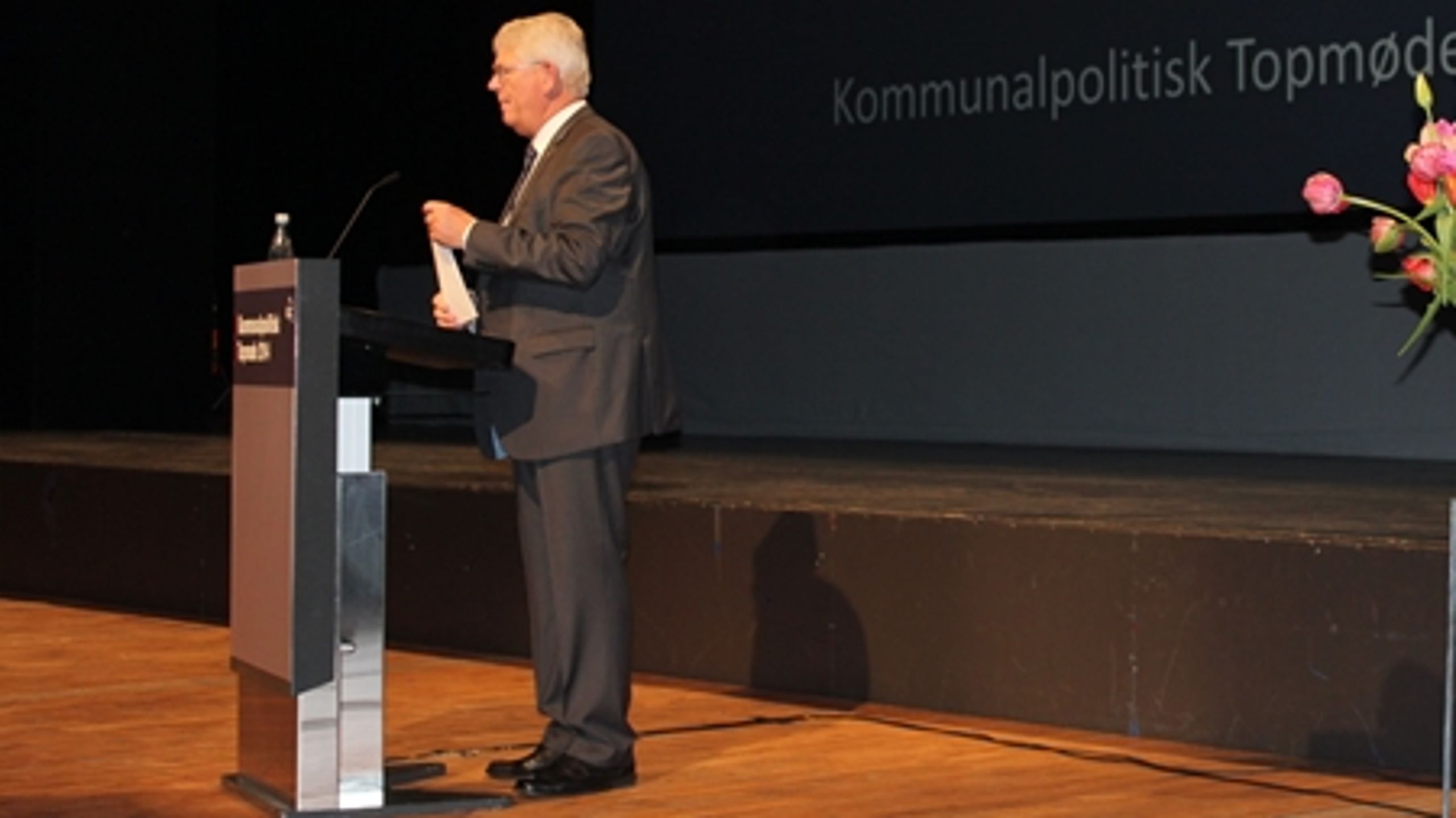 KL's snart tidligere formand Erik Nielsen (S) tog hul på den svære kommunale debat om omfordeling på tværs af kommunerne på årets kommunalpolitiske topmøde, som blev skudt i gang torsdag.