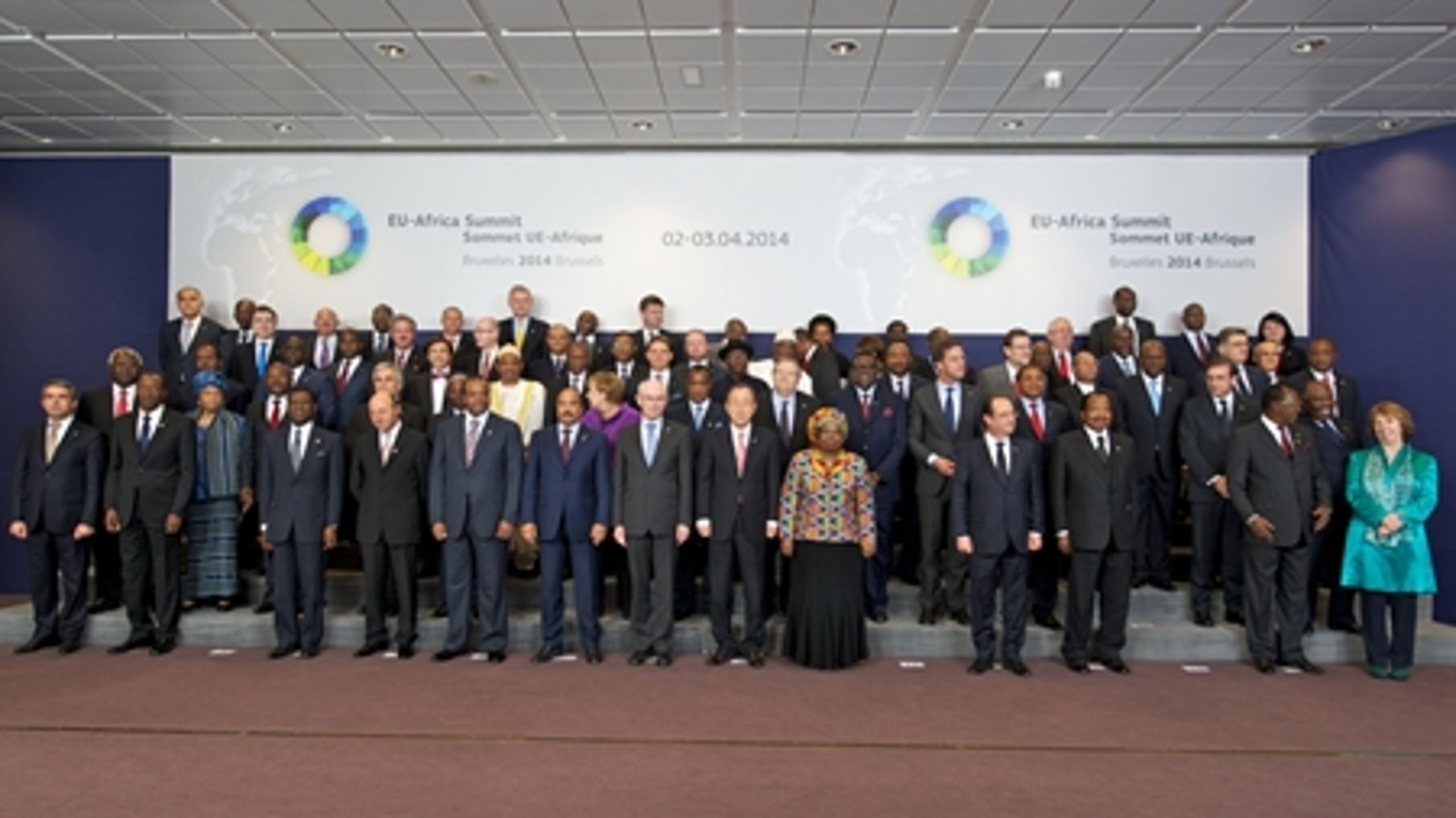 Topmødet mellem EU og Afrika er det største i EU's historie.