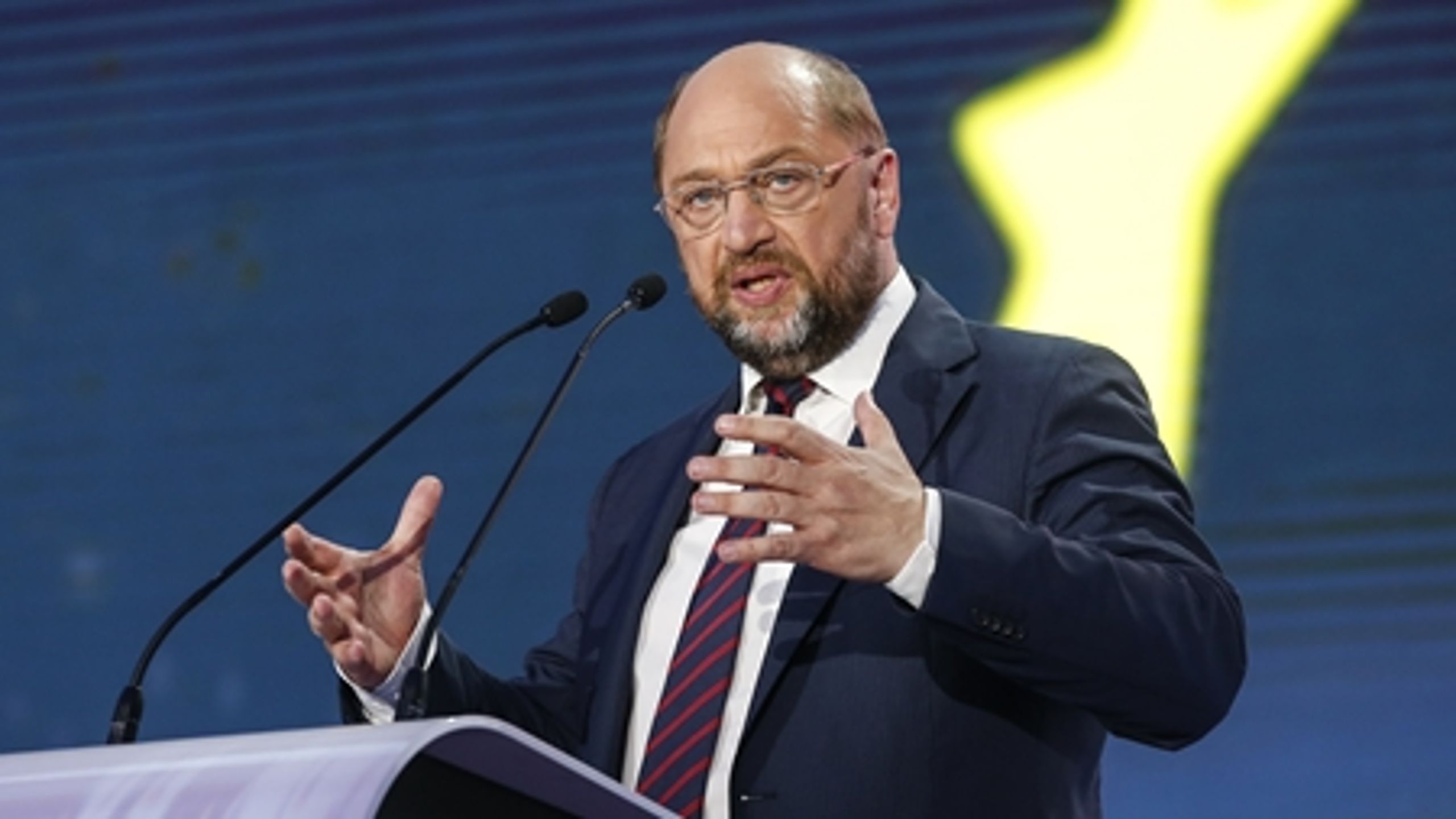 De europæiske socialdemokraters Martin Schulz har ikke opgivet at få topjobbet som EU-Kommissionens næste formand.