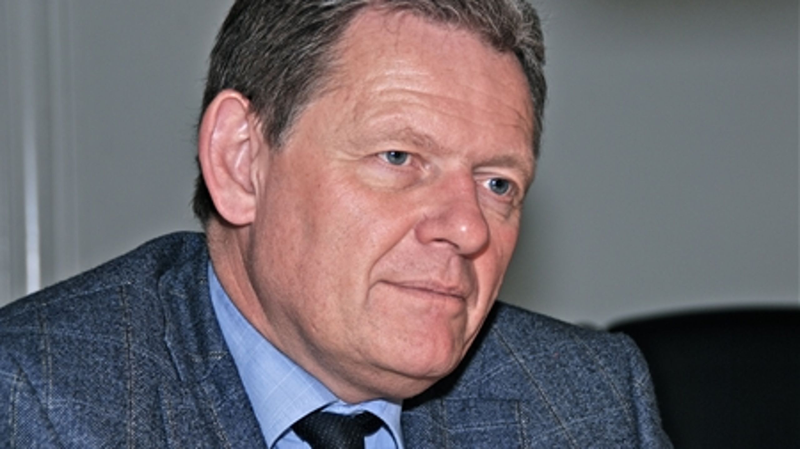 Den afgående K-formand Lars Barfoed havde svært ved at tiltrække de vælgere, som flygtede fra Venstre før sommerferien.
