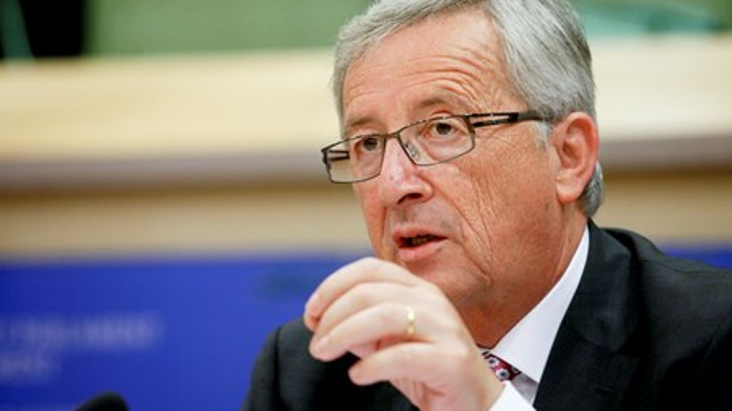 Den nye formand for EU-Kommissionen, Jean-Claude Juncker, står til&nbsp;at få Europa-Parlamentet på nakken på grund af sit kommissærhold.&nbsp;