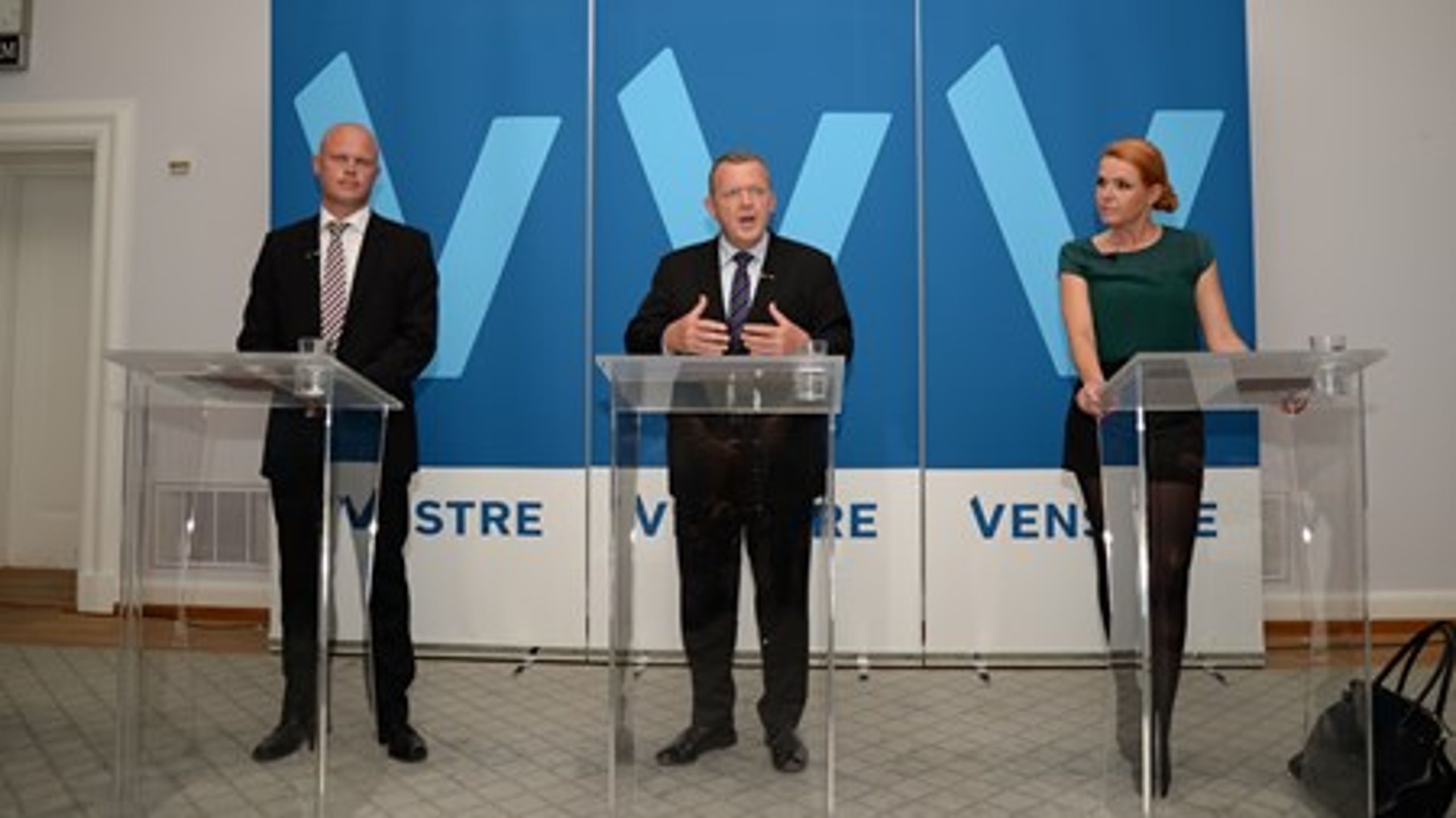 Venstres formand, Lars Løkke Rasmussen, løftede i går&nbsp;sløret for Venstres planer på kræftområdet, da partiet fremlagde sit forslag til finanslov 2015.&nbsp;