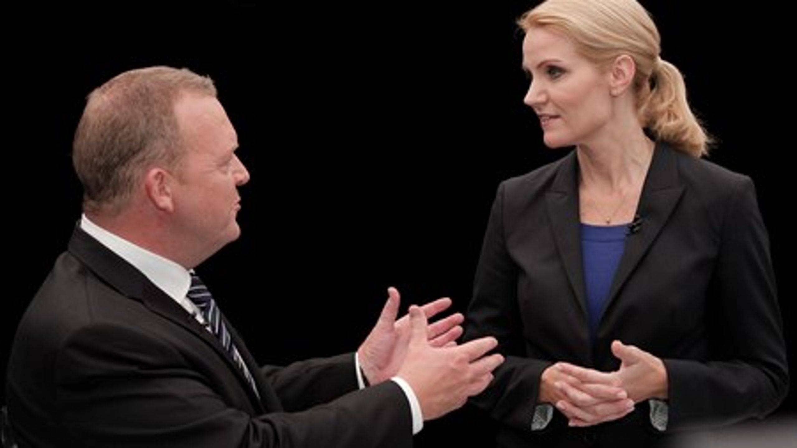 Lars Løkke Rasmussen&nbsp;og Helle Thorning-Schmidt kunne begge skabe en vis begejstring i 2011. Men i 2015&nbsp;bliver&nbsp;det&nbsp;for mange vælgere et valg mellem to onder.<br>