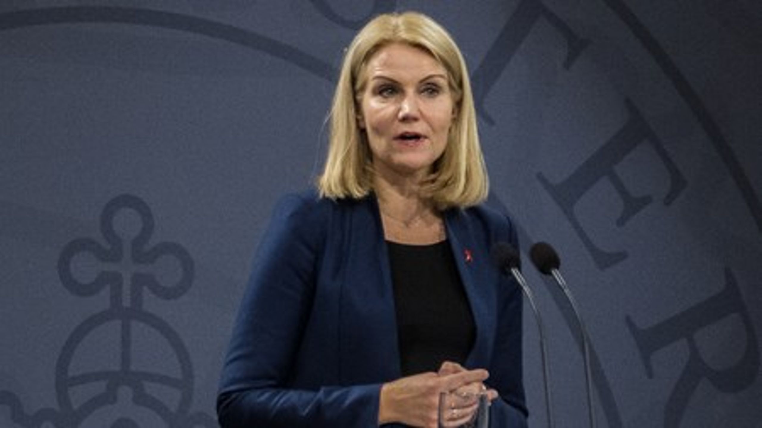 Statsminister Helle Thorning-Schmidt (S) præsenterer torsdag regeringens anti-terrorpakke.