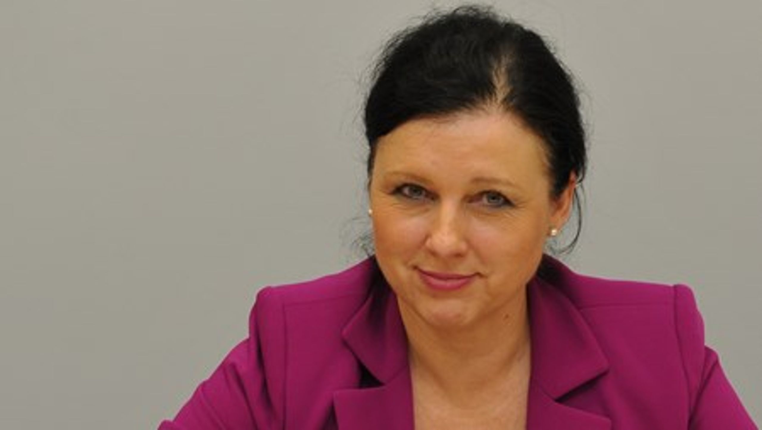 Vera Jourova, justitskommissær.
