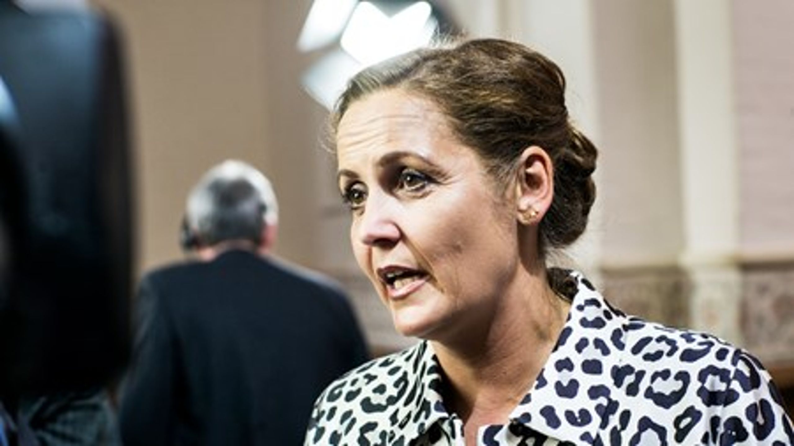 Der blev skudt med skarpt mod særligt Venstre og regeringen i Pia Olsen Dyhrs landsmødetale lørdag.