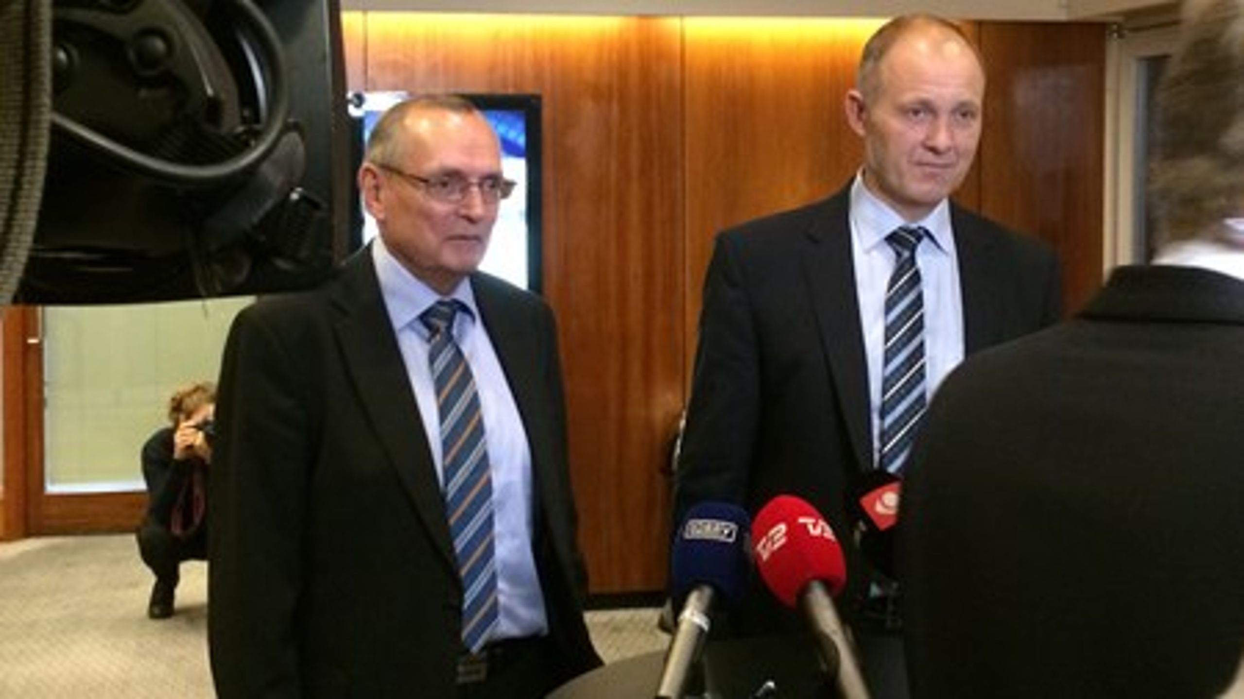 Både Danske Regioners formand, Bent Hansen (S), og KL's formand, Martin Damm (V), håber på at lande en økonomiaftale, inden der udskrives valg.