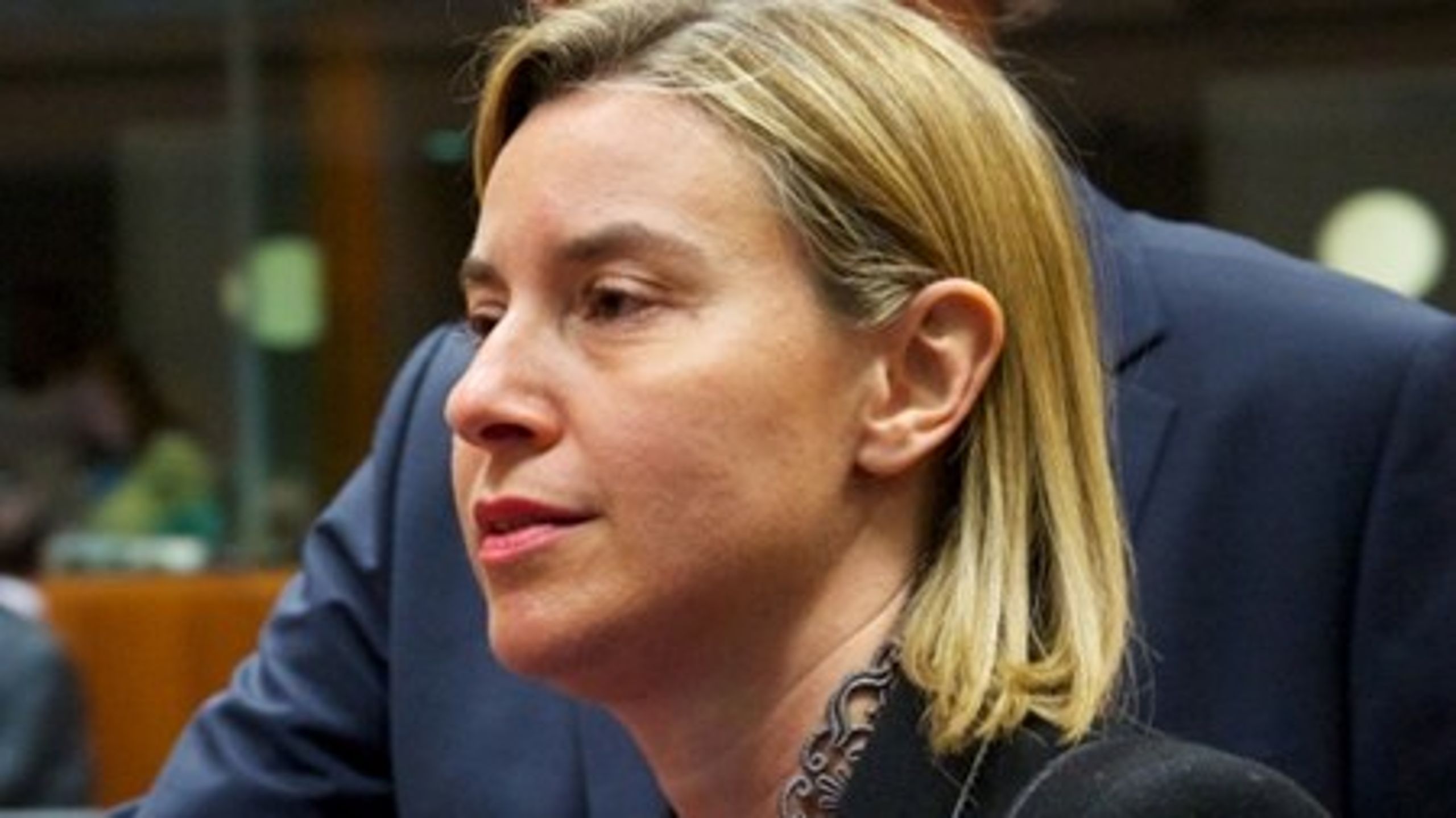 EU's udenrigschef Federica Mogherini har på under en måned fået udfærdiget og vedtaget en militær operation mod menneskesmuglere. Nu håber hun på et FN-mandat, så den kan sættes i søen.