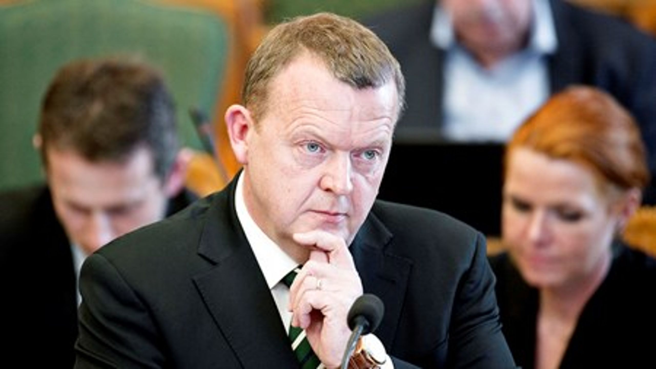 V-formand Lars Løkke Rasmussen mener, at regeringen med sit nye velfærdsudspil&nbsp;lægger op til en valgkamp, der ligner den fra 2011.