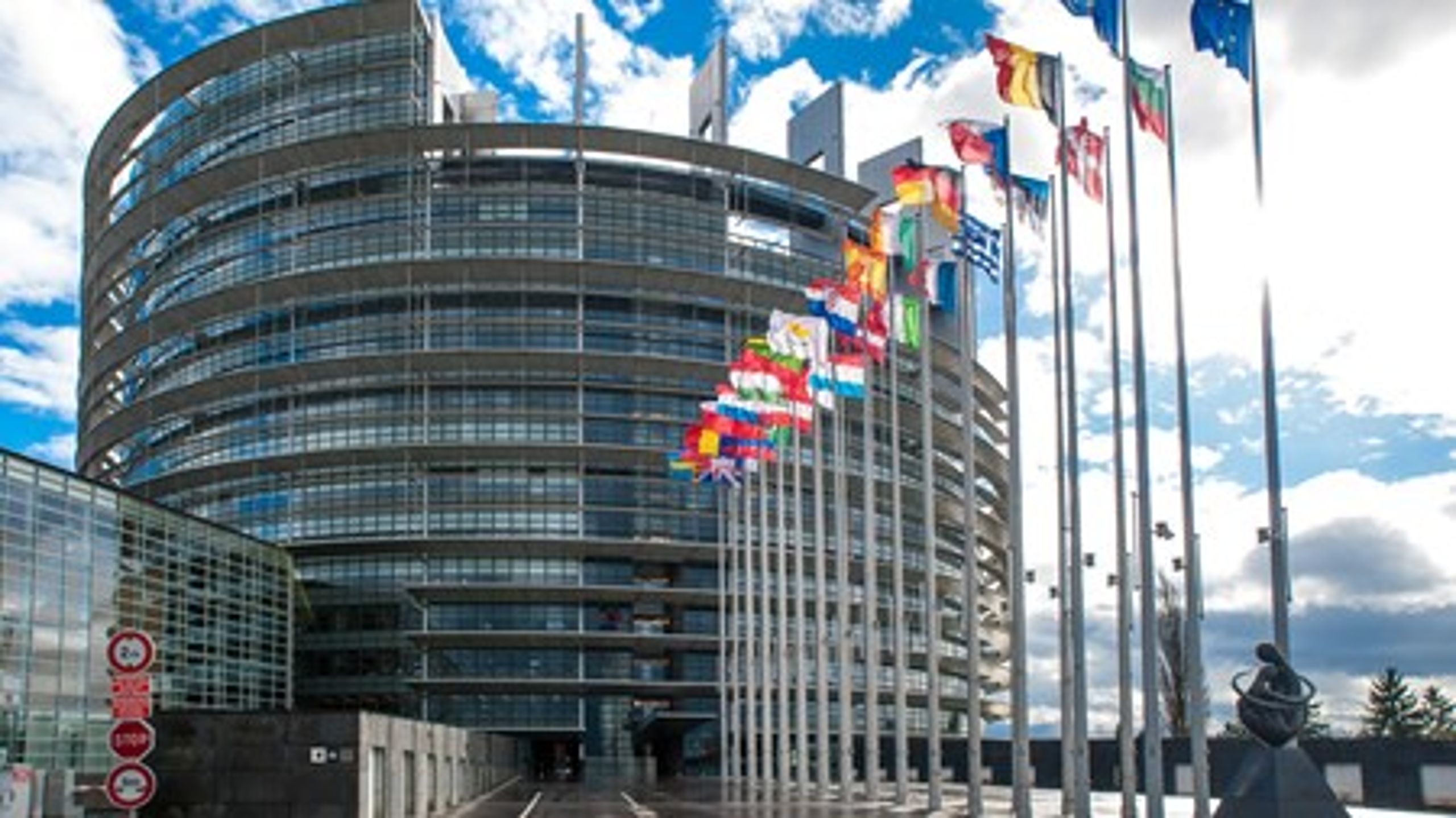 Europa-Parlamentets officielle hovedsæde i Strasbourg.