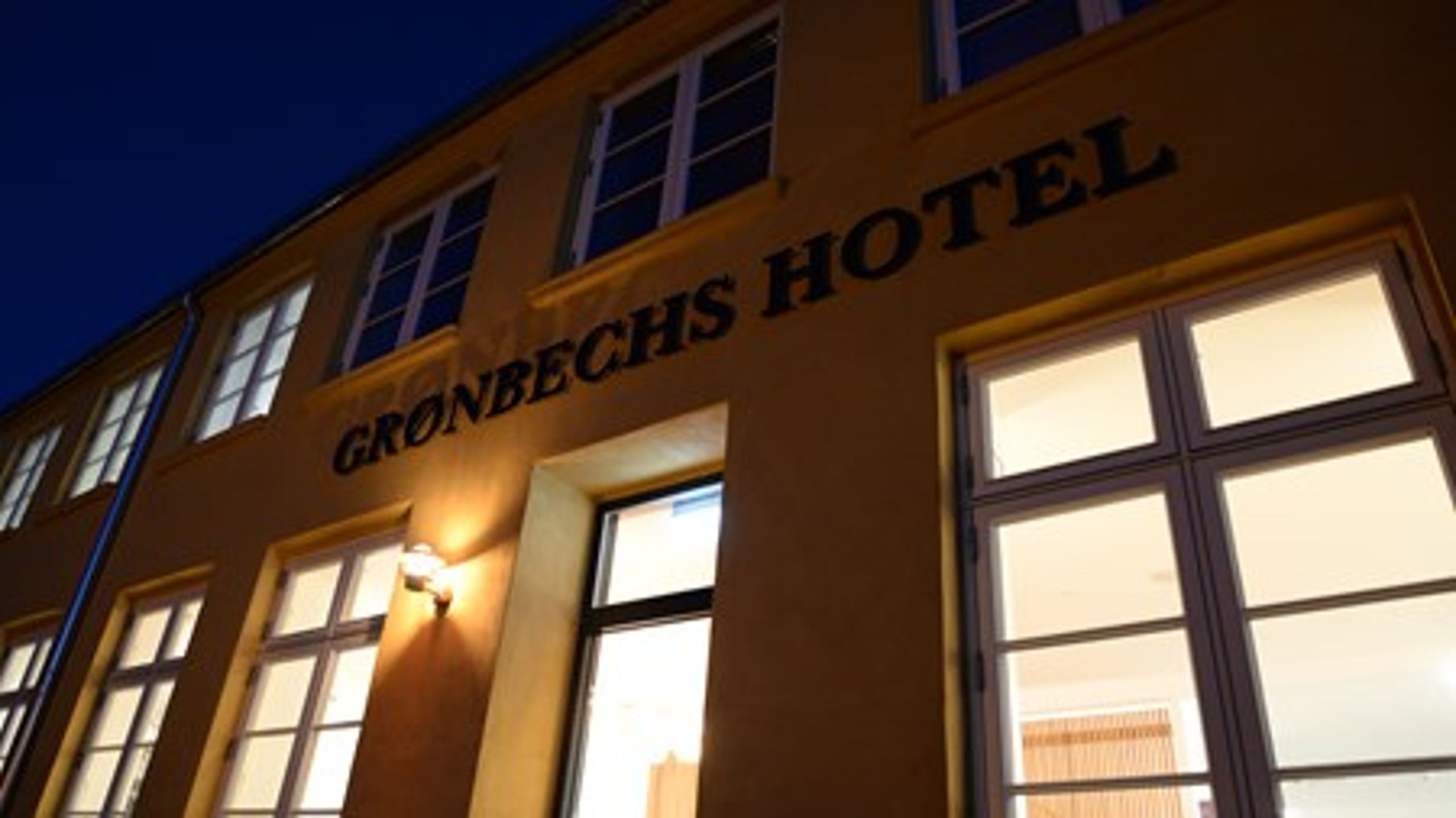 Grønbechs Hotel åbnede på Folkemødets første dag torsdag.&nbsp;