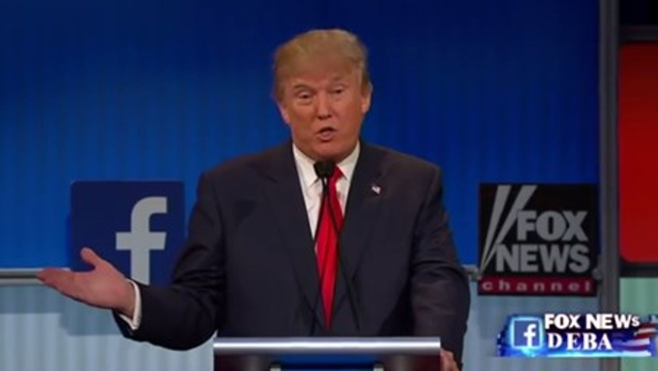 Donald Trump løb med en stor del af medieopmærksomheden efter debatten på Fox News&nbsp;blandt nogle af de republikanske kandidater.