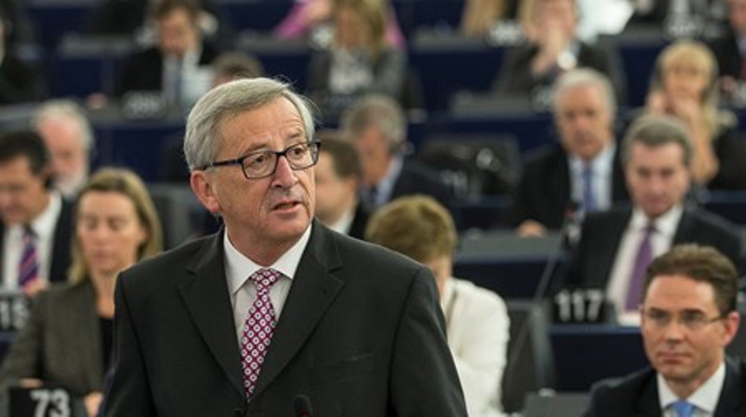 Formanden for EU-Kommissionen, Jean-Claude Juncker, vil onsdag holde den årlige&nbsp;<i>State of the European Union</i>-tale. Det sker i Europa-Parlamentet i Strasbourg.