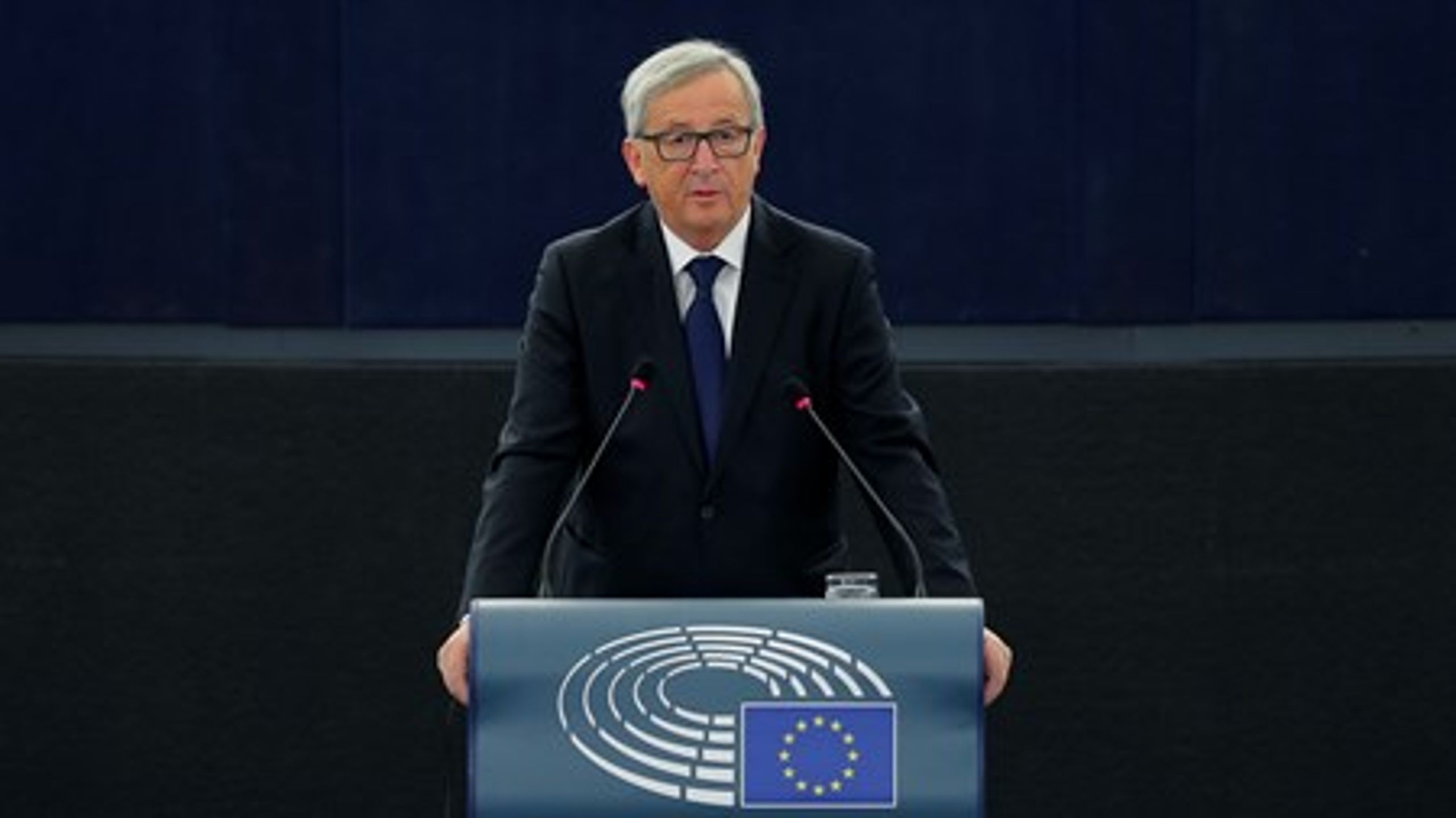 Flygtningekrisen ved Europas grænser kræver "modig, fælles handling" fra de europæiske lande, siger Jean-Claude Juncker.