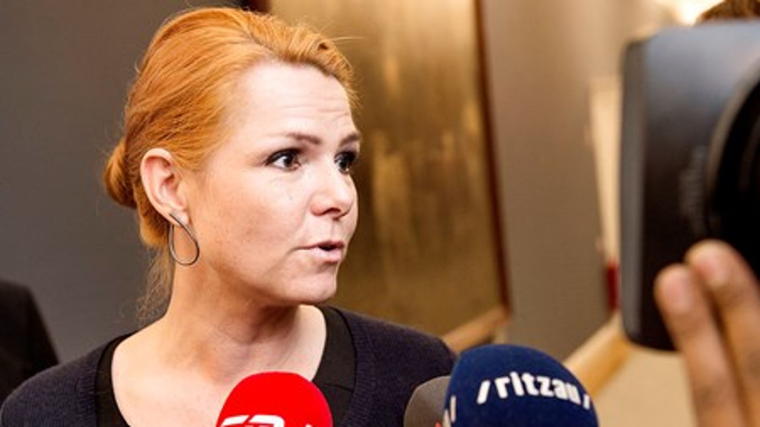 "Vi kommer ikke til at tage nogle af de 160.000 asylansøgere, som skal fordeles på mandag," slår Inger Støjberg fast.