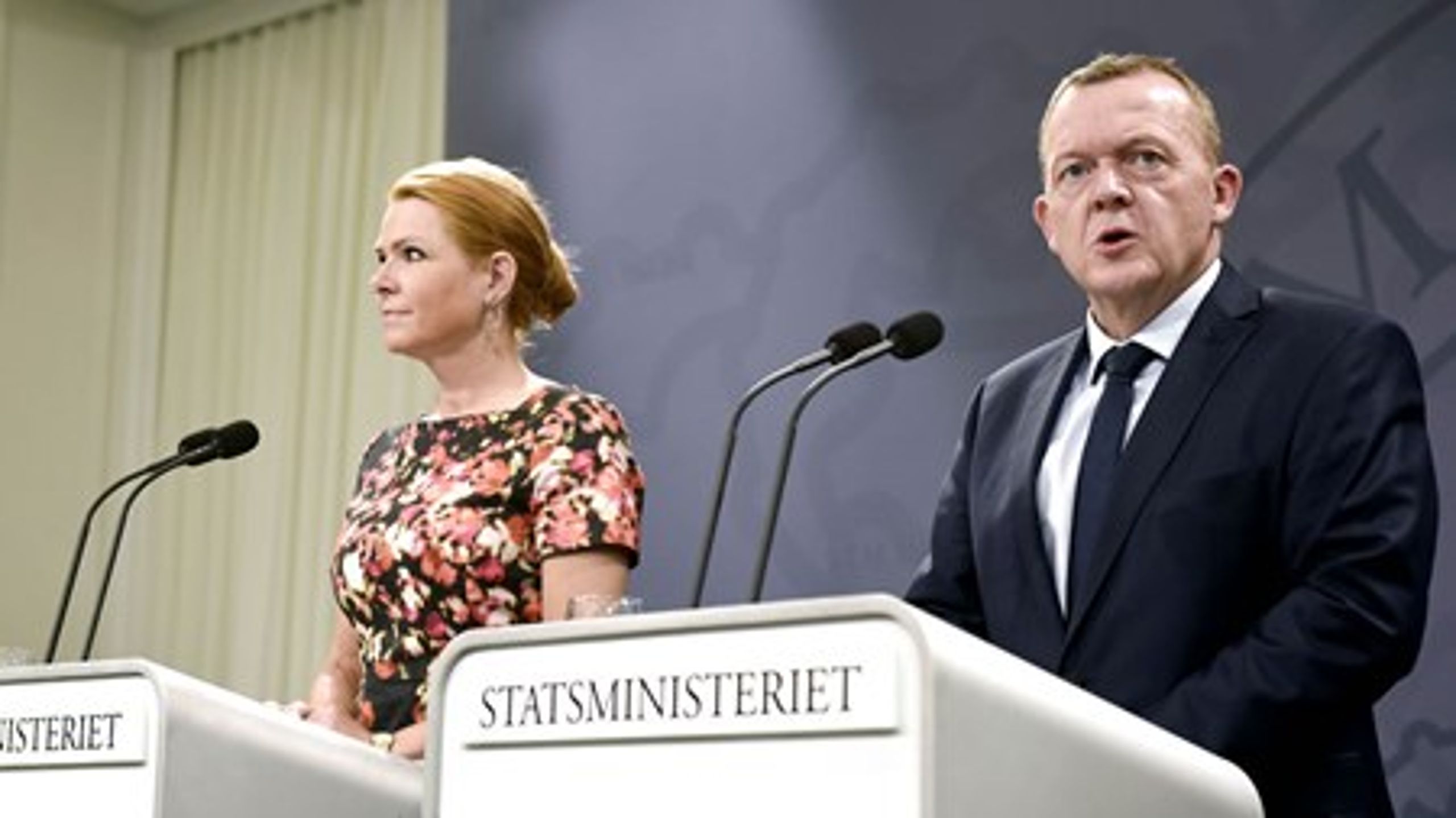 På sigt skal der komme færre flygtninge til Danmark. Derfor vil regeringen nu tage imod 1000 flygtninge, for at sætte skub i processen i EU, fortæller Inger Støjberg.