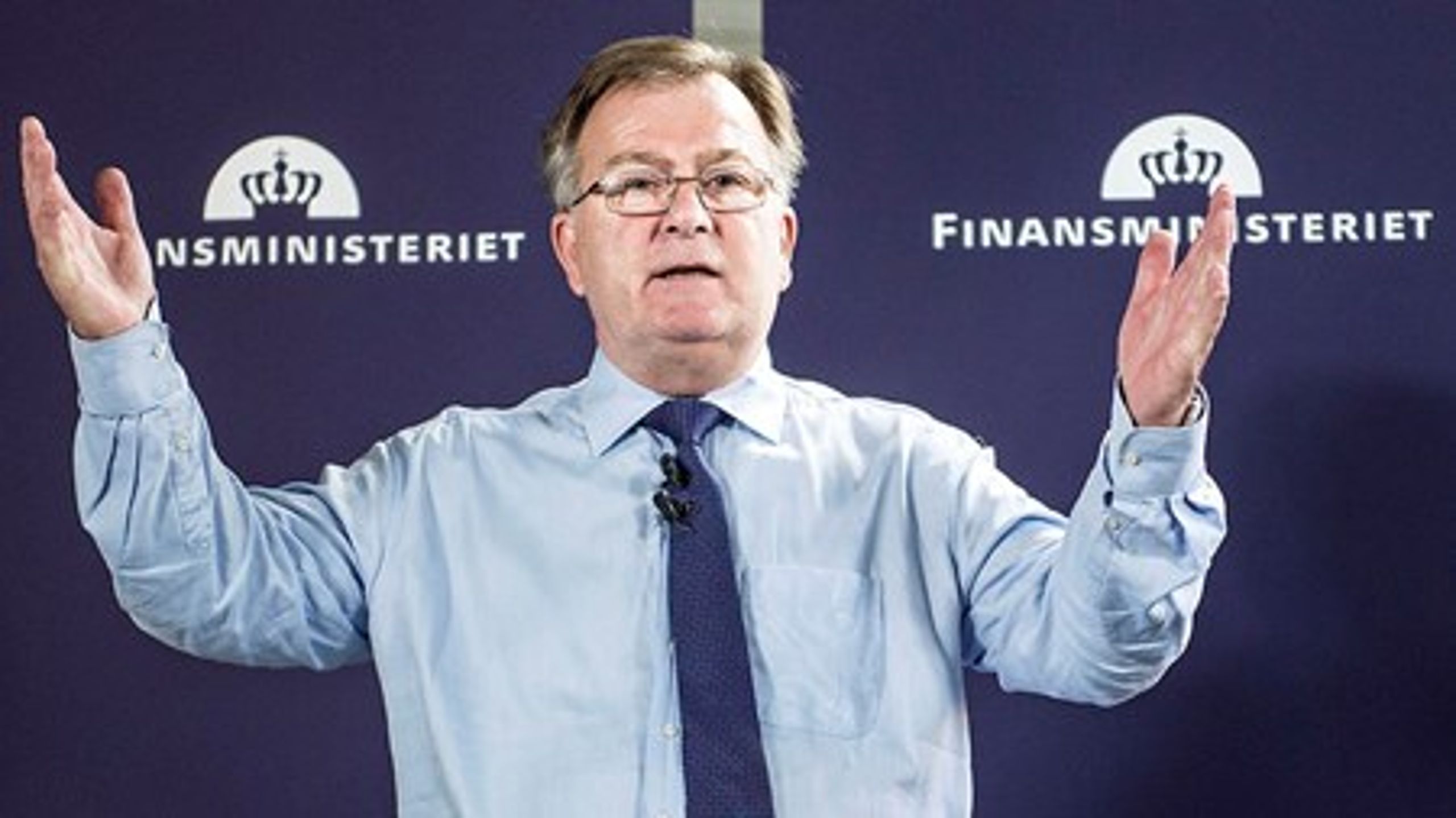 Finansminister Claus Hjort Frederiksen (V) har tidligere afvist at gå med i forliget om Togfonden.