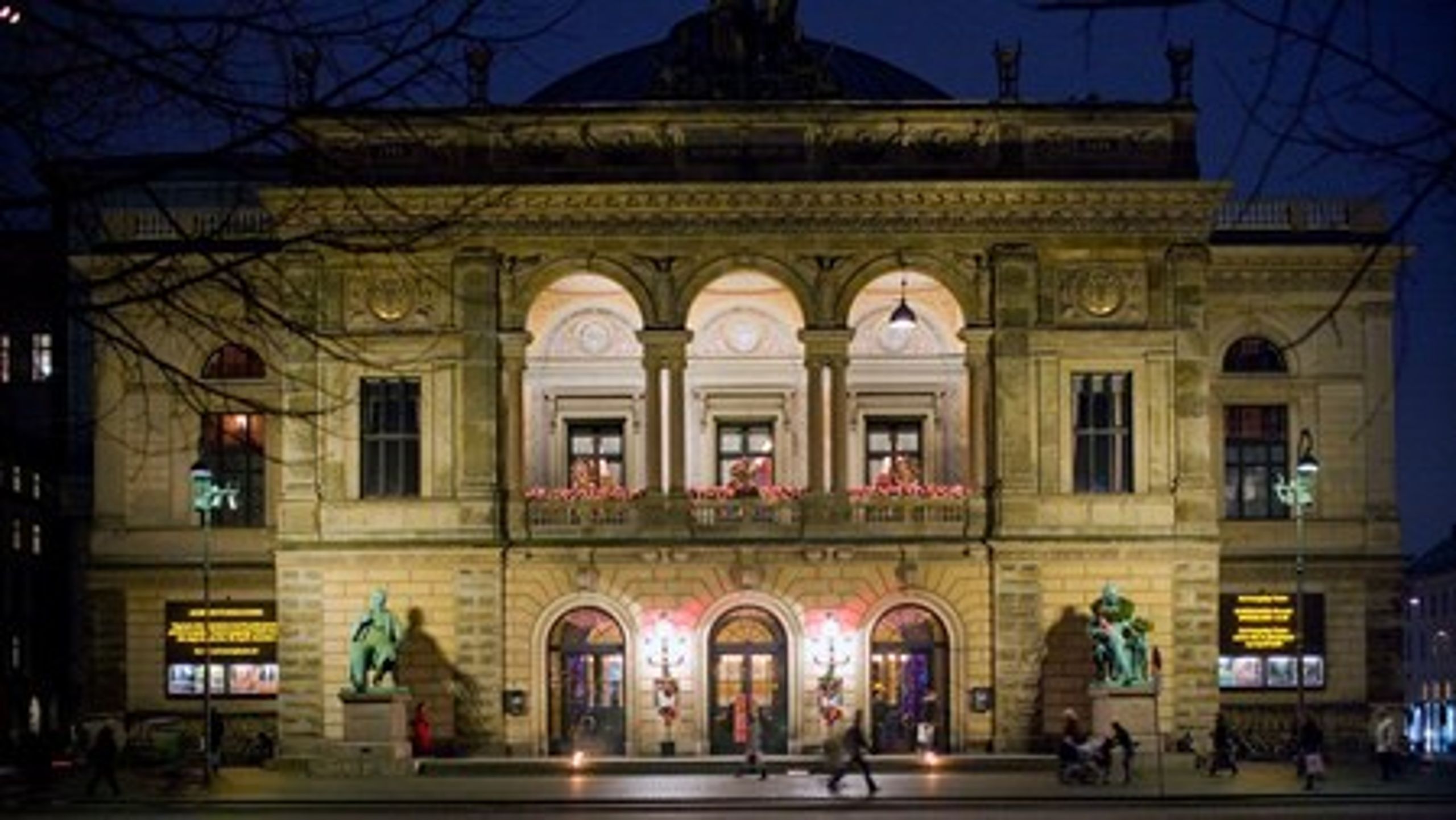 Det Kongelige Teater ved Kongens Nytorv i København.