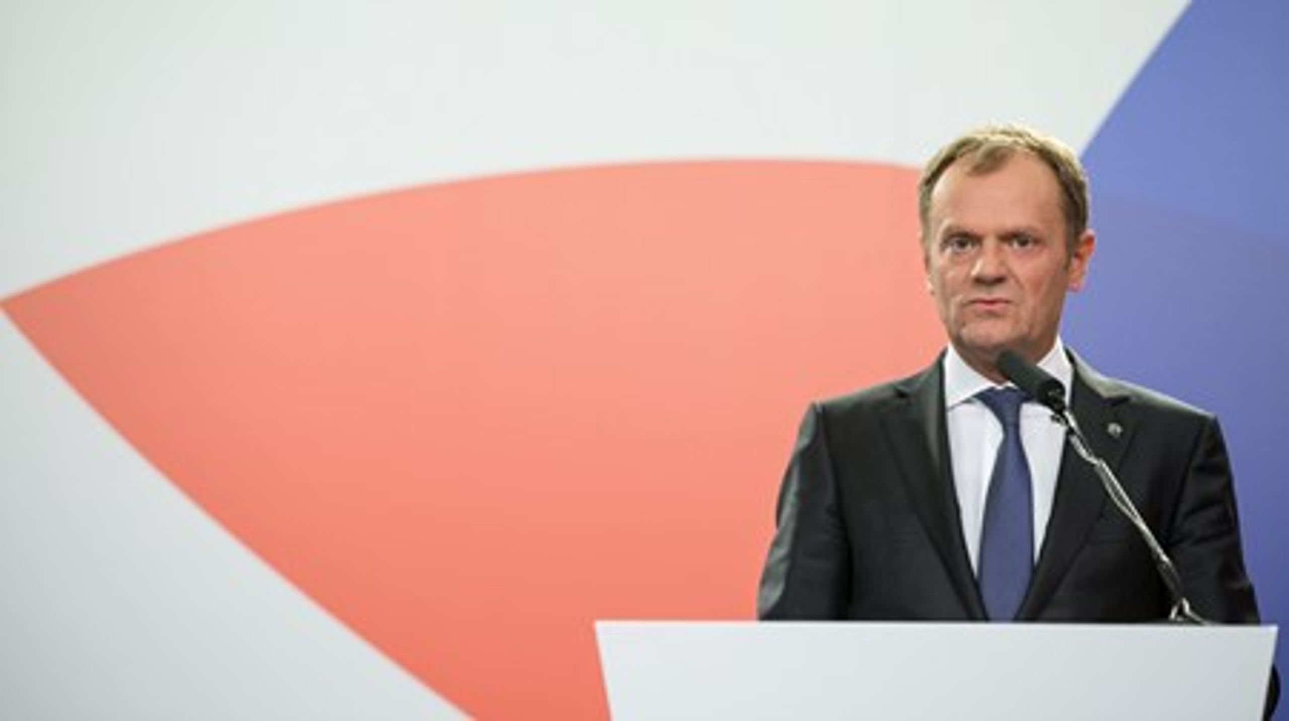 "Vi er i et kapløb med tiden for at redde Schengen," siger formanden for Det Europæiske Råd, Donald Tusk.