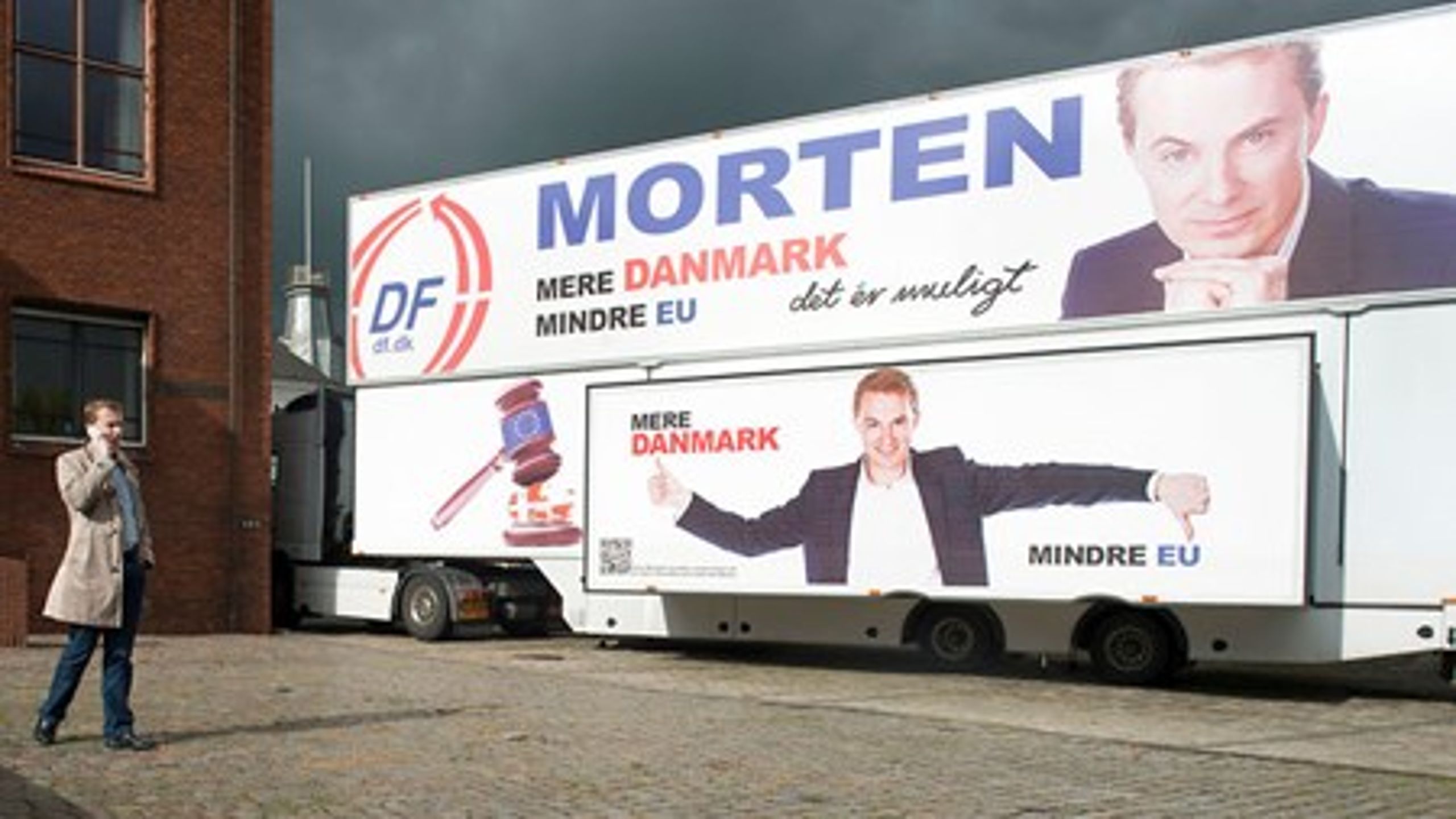 Udover sommertogtet til søs godkender Europa-Nævnet også støtte til&nbsp;en tur med denne lastbil rundt i Danmark i 2014.