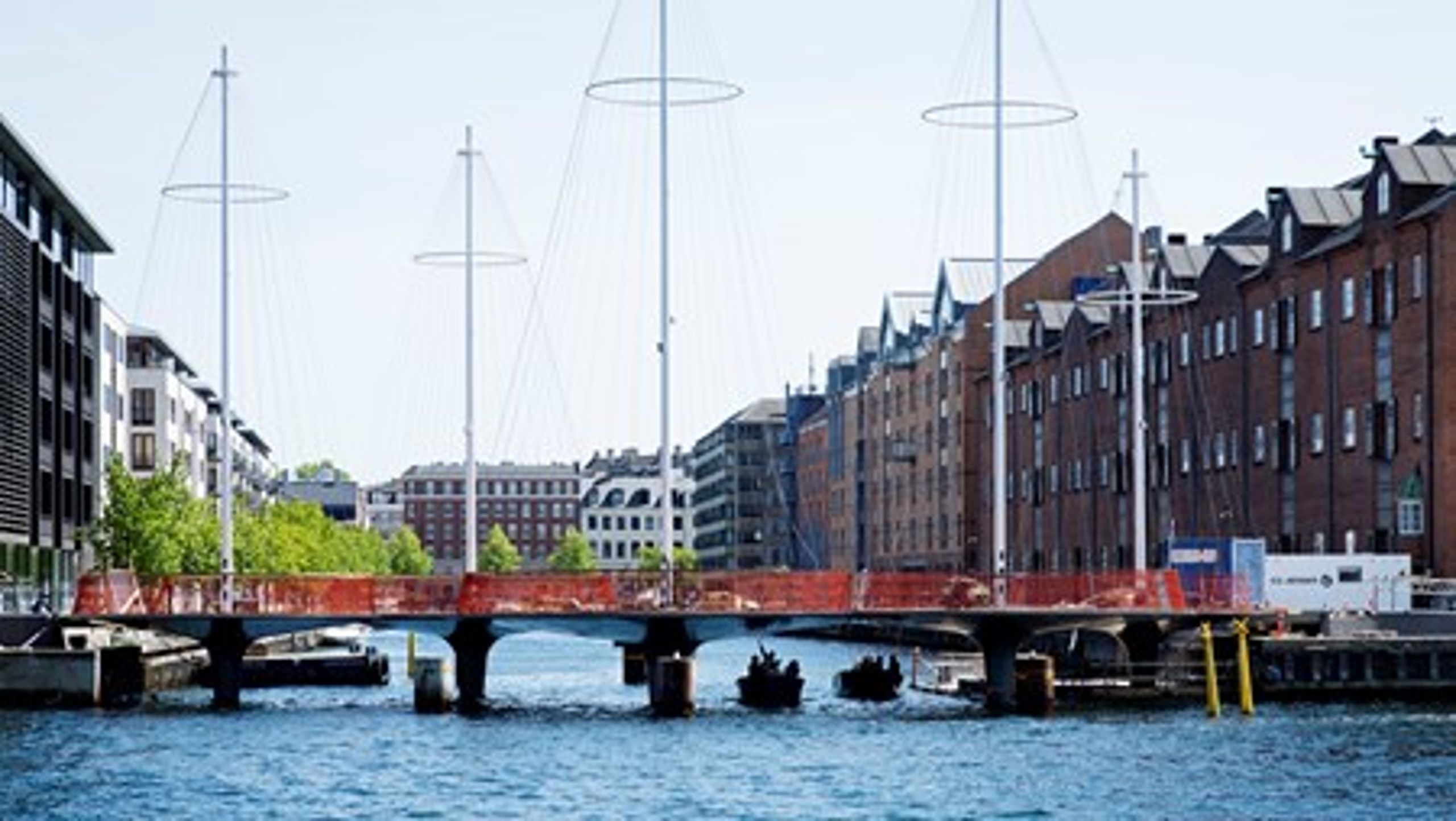 Cirkelbroen i København er et af de projekter, Nordea-fonden har støttet. Fonden var ved at komme i klemme i forbindelse med de kommende ændringer i fondes beskatning.&nbsp;