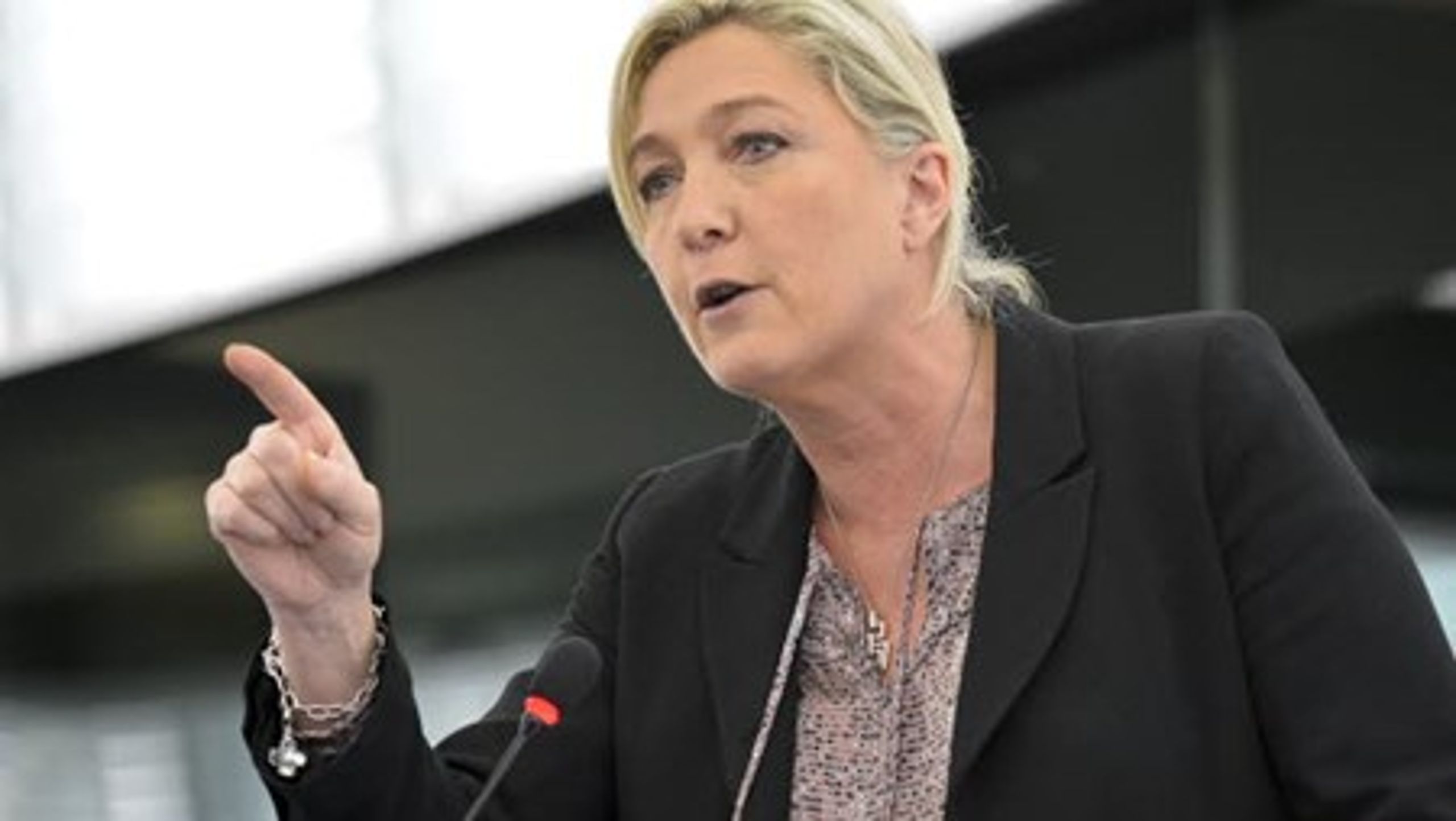 Formand for franske Front National, Marine Le Pen