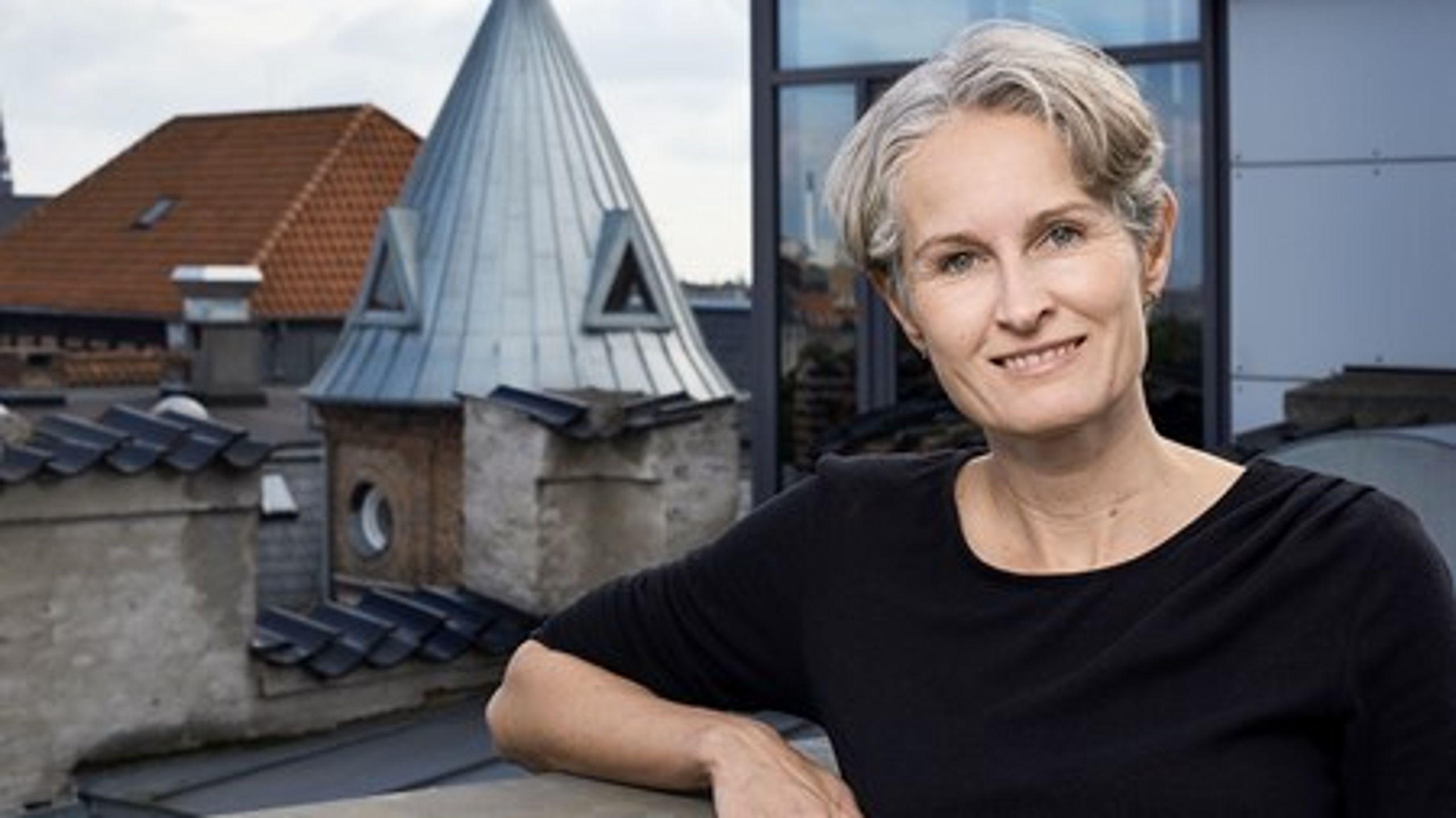 Underdirektør i Dansk Byggeri Louise Pihl slår et slag for mere samarbejde om praktikuddannelsen af lærlinge.