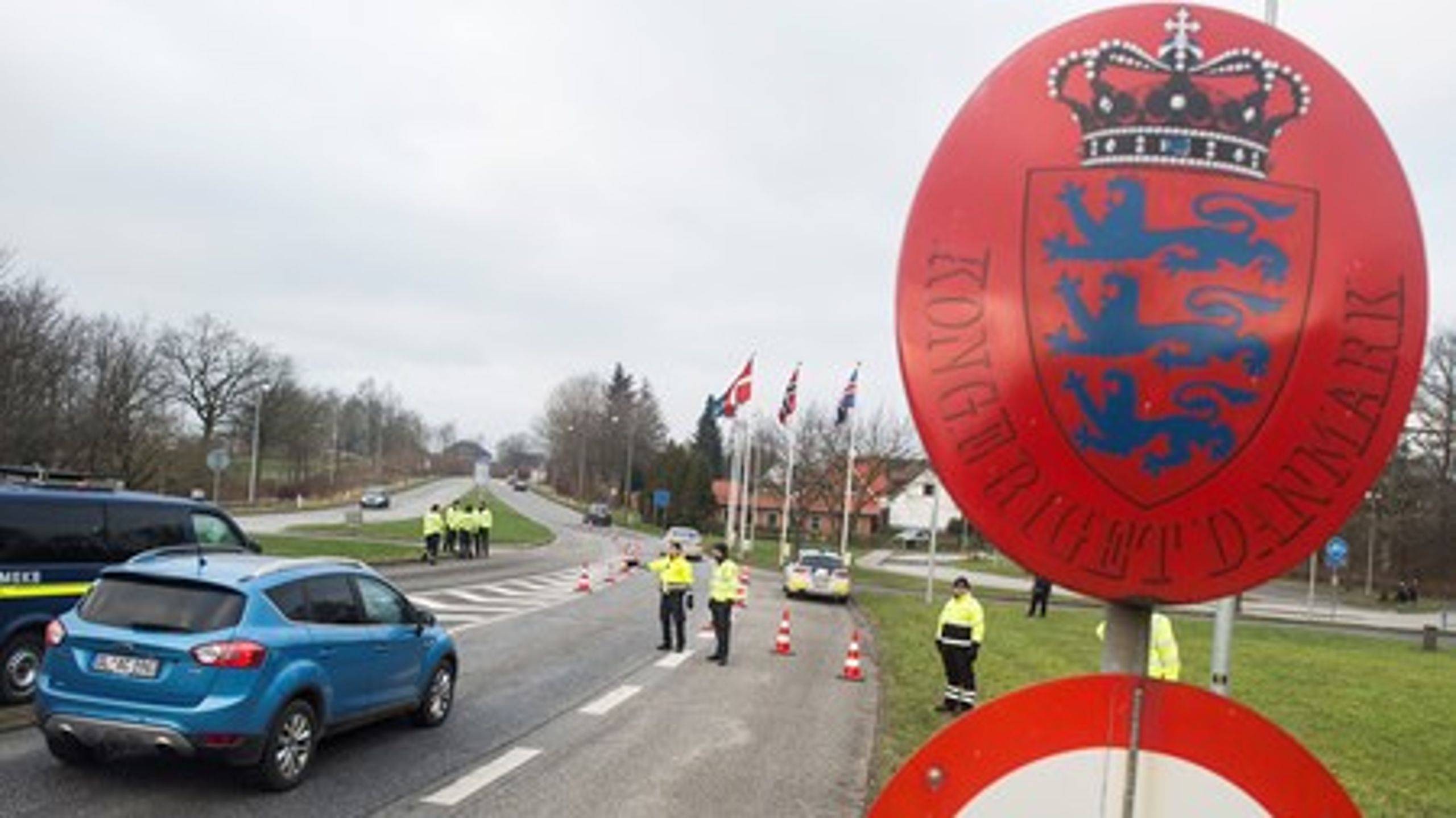 Den midlertidige grænsekontrol ved den dansk-tyske grænse er forlænget frem&nbsp;til 2. juni.&nbsp;
