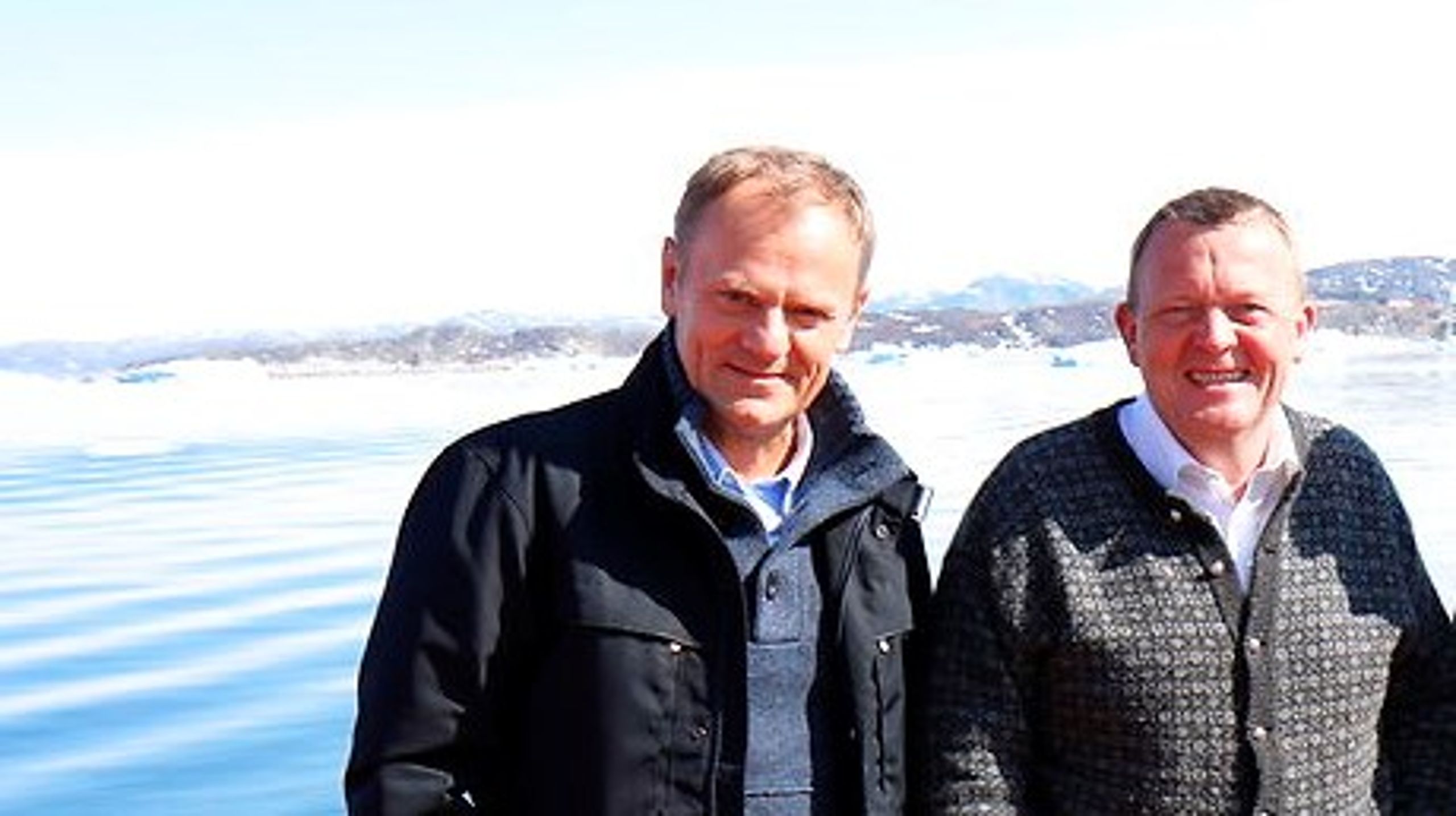 Sidst de sås, inkluderede besøget en tur til Grønland. Denne uge mødes statsminister Lars Løkke Rasmussen (V) med formanden for Det Europæiske Råd, Donald Tusk, under lidt mere formelle former, når han sammen med Venstres forretningsudvalg&nbsp;kommer til&nbsp;Bruxelles.