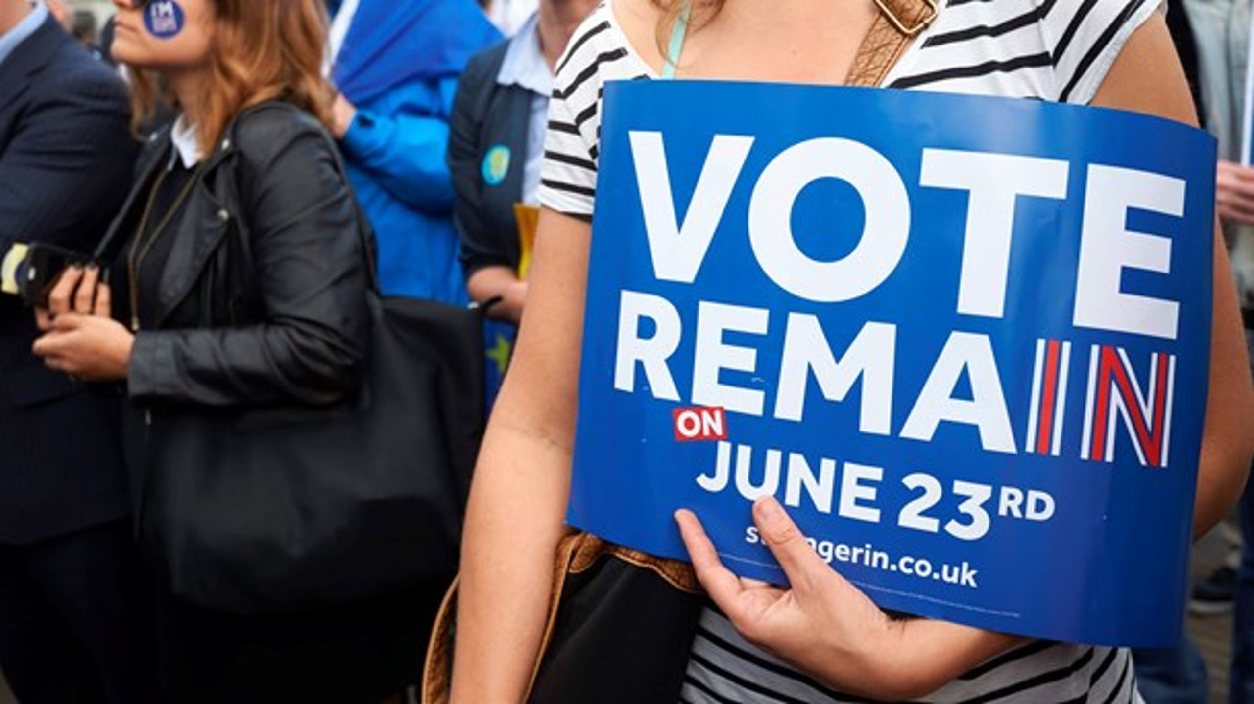 Torsdag skal briterne tage stilling til 'leave' eller 'remain' i EU.&nbsp;