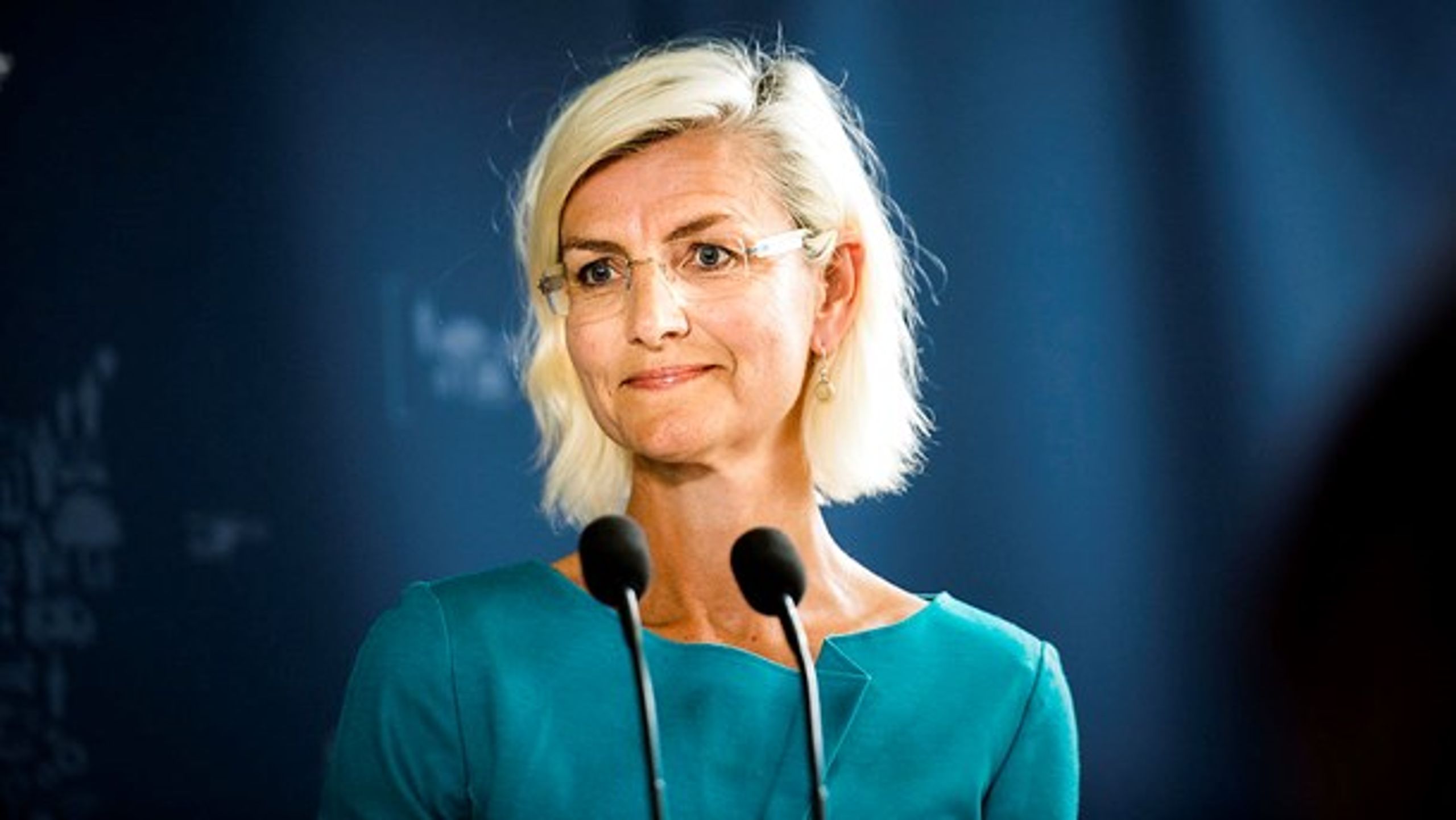 Uddannelses- og forskningsminister Ulla Tørnæs (V) lægger op til, at de videregående uddannelser skal levere besparelser på to procent i yderligere et år.<br>