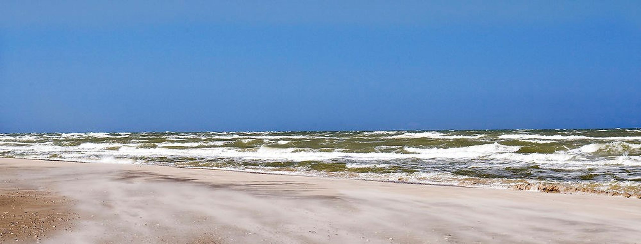 Den jyske vestkyst er en af de mest erosionstruede kyststrækninger i Danmark.