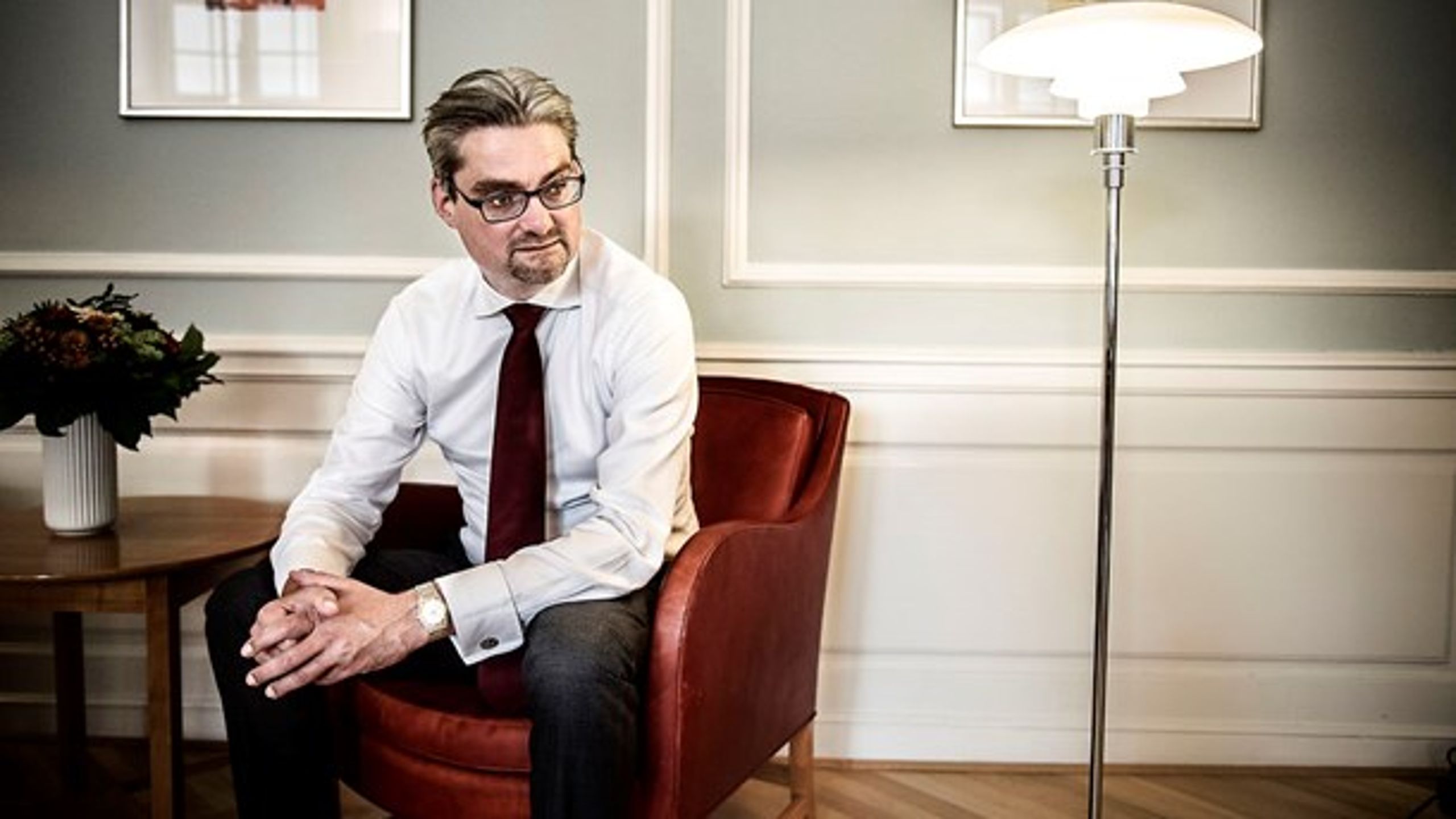 Justitsminister Søren Pind (V) vil lade PET slippe for at slette gamle personoplysninger.