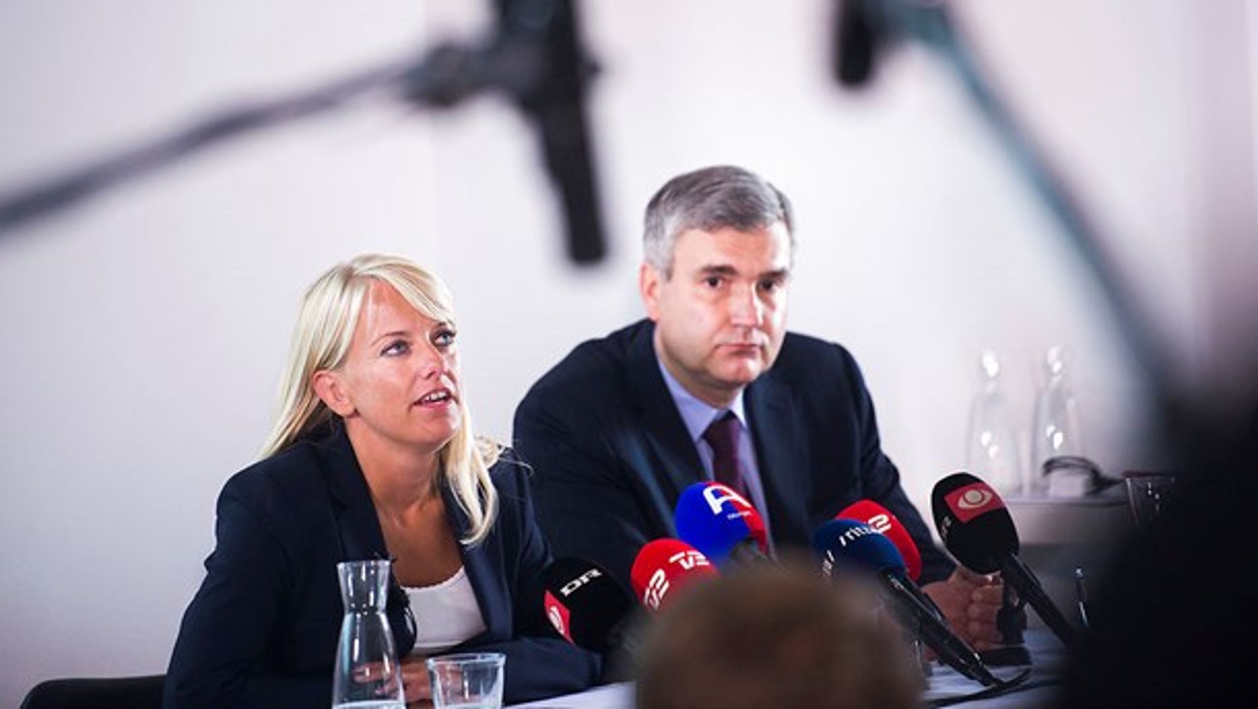 Pernille Vermund og Peter Seier Christensen har fået pressehjælp af Lars Kaaber siden partiets start.