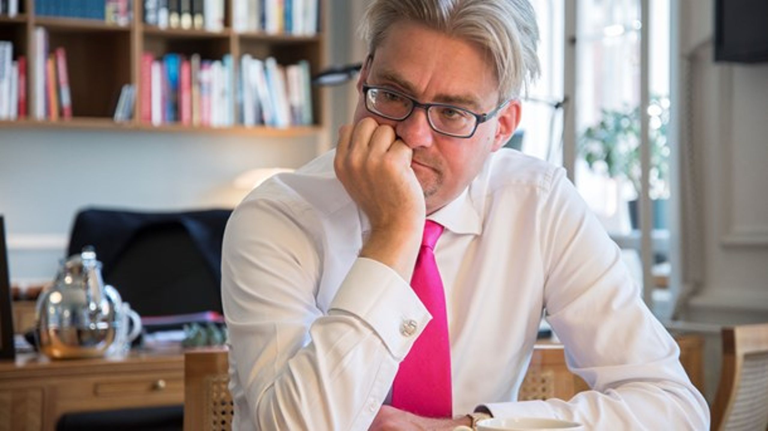 Justitsminister Søren Pind (V) har mange planer for det kommende år. Oven i det kommer alt det uforudsete.